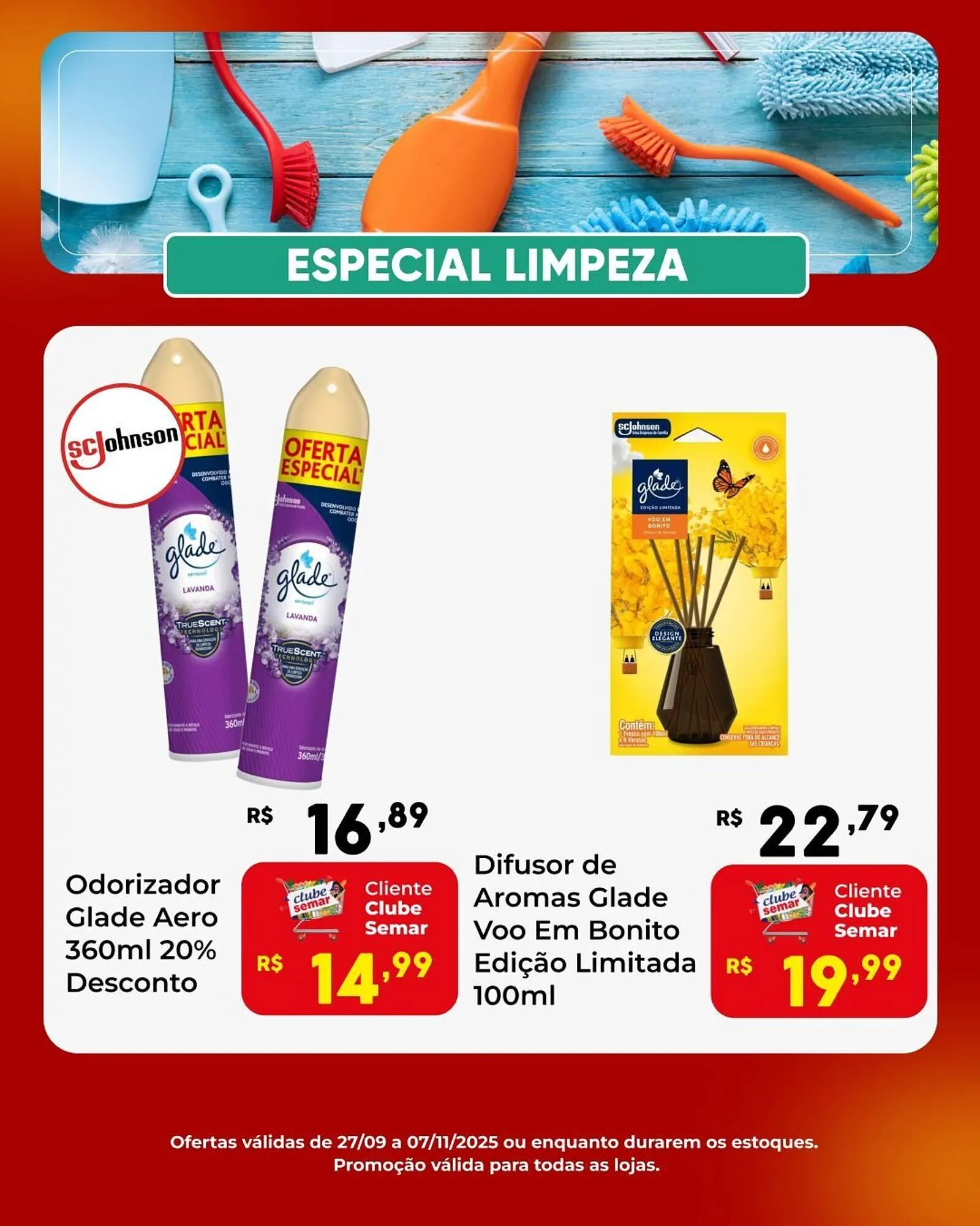 Encarte de Folheto Semar Supermercado 23 de outubro até 7 de novembro 2025 - Pagina 3