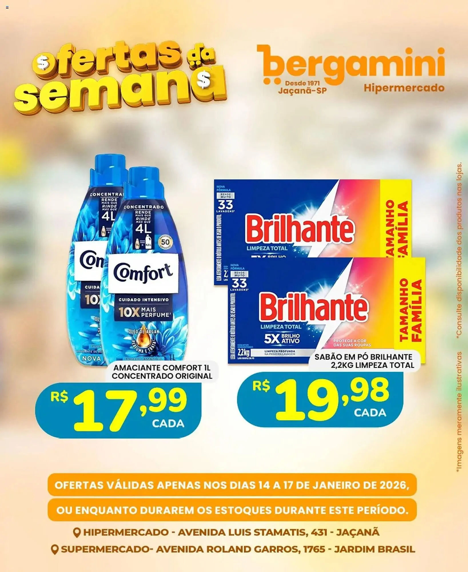 Encarte de Catálogo Supermercado Bergamini 14 de janeiro até 17 de janeiro 2026 - Pagina 8