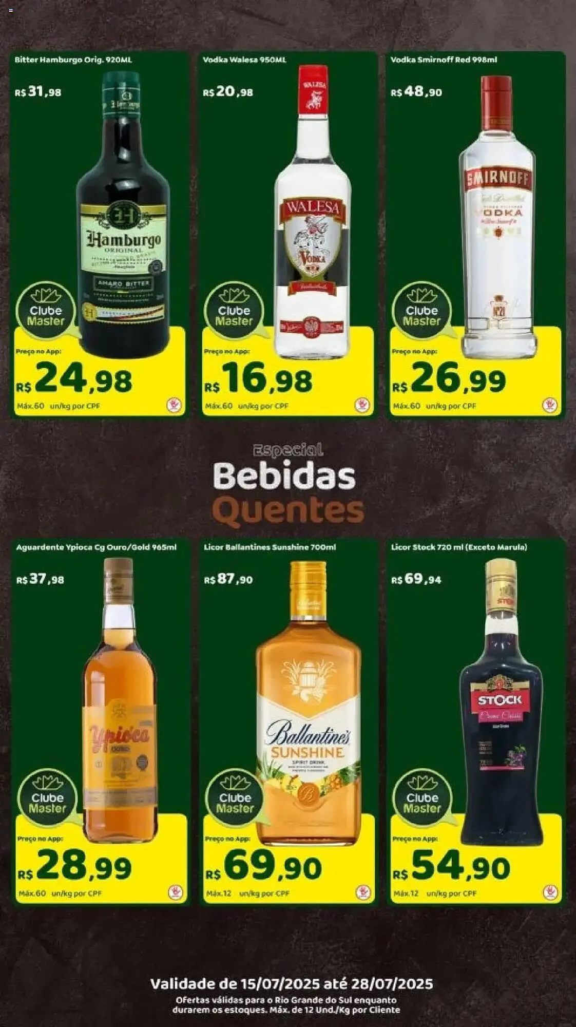 Encarte de Catálogo Master Supermercados 15 de julho até 28 de julho 2025 - Pagina 2