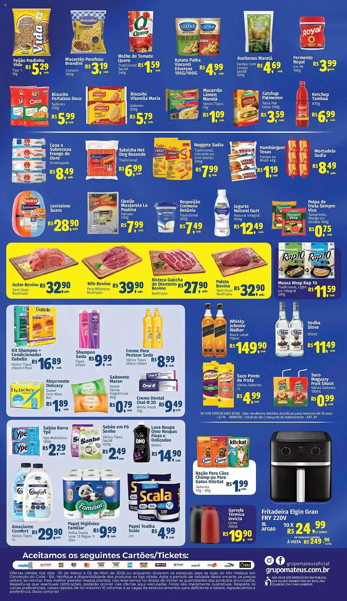 Encarte de Catálogo Supermercados Mateus 30 de março até 2 de abril 2026 - Pagina 2