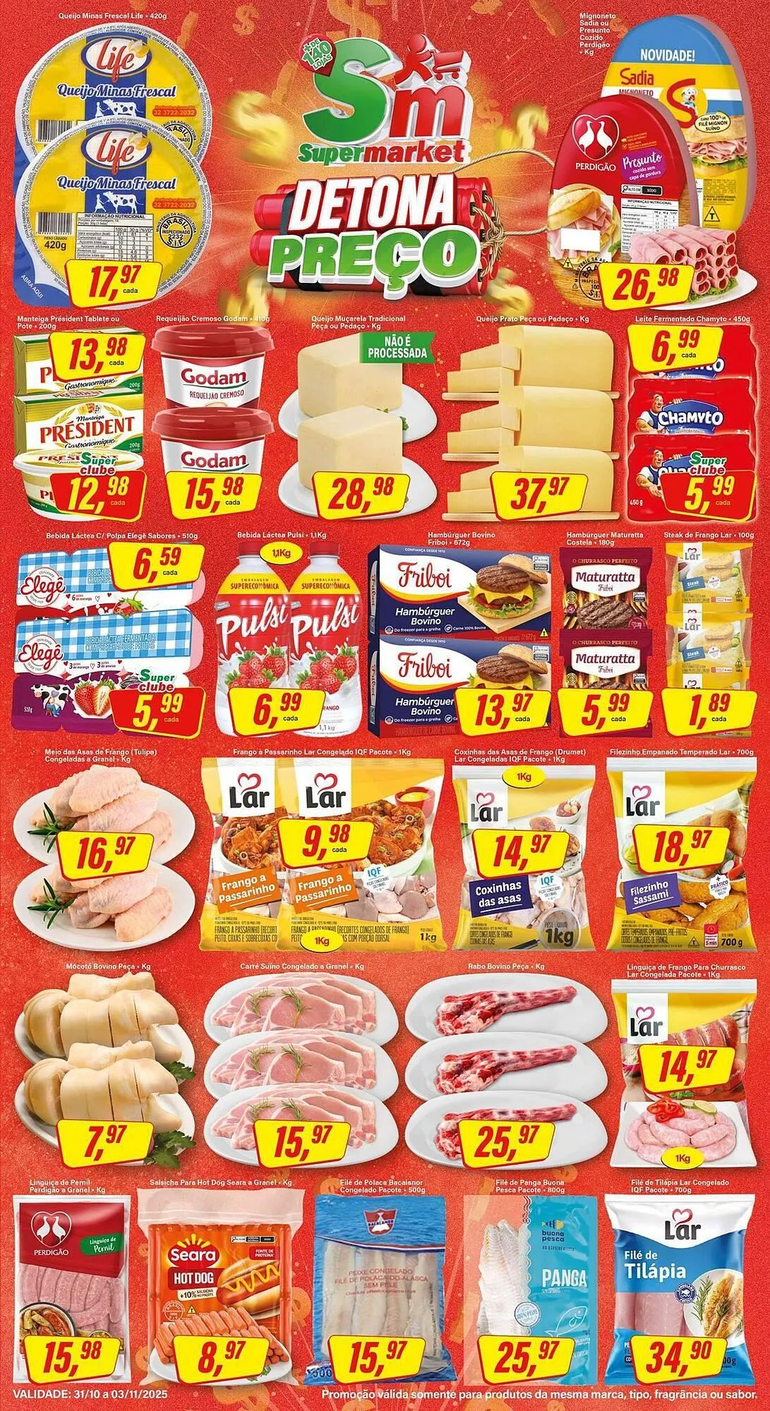 Encarte de Encarte Rede Supermarket 31 de outubro até 3 de novembro 2025 - Pagina 3