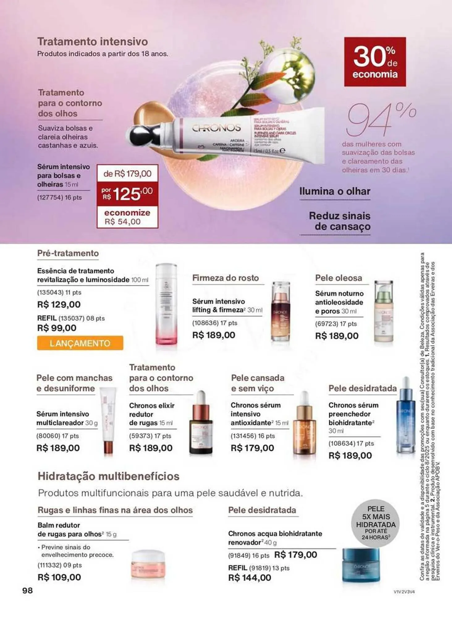 Encarte de Catálogo Natura 24 de abril até 30 de maio 2025 - Pagina 98