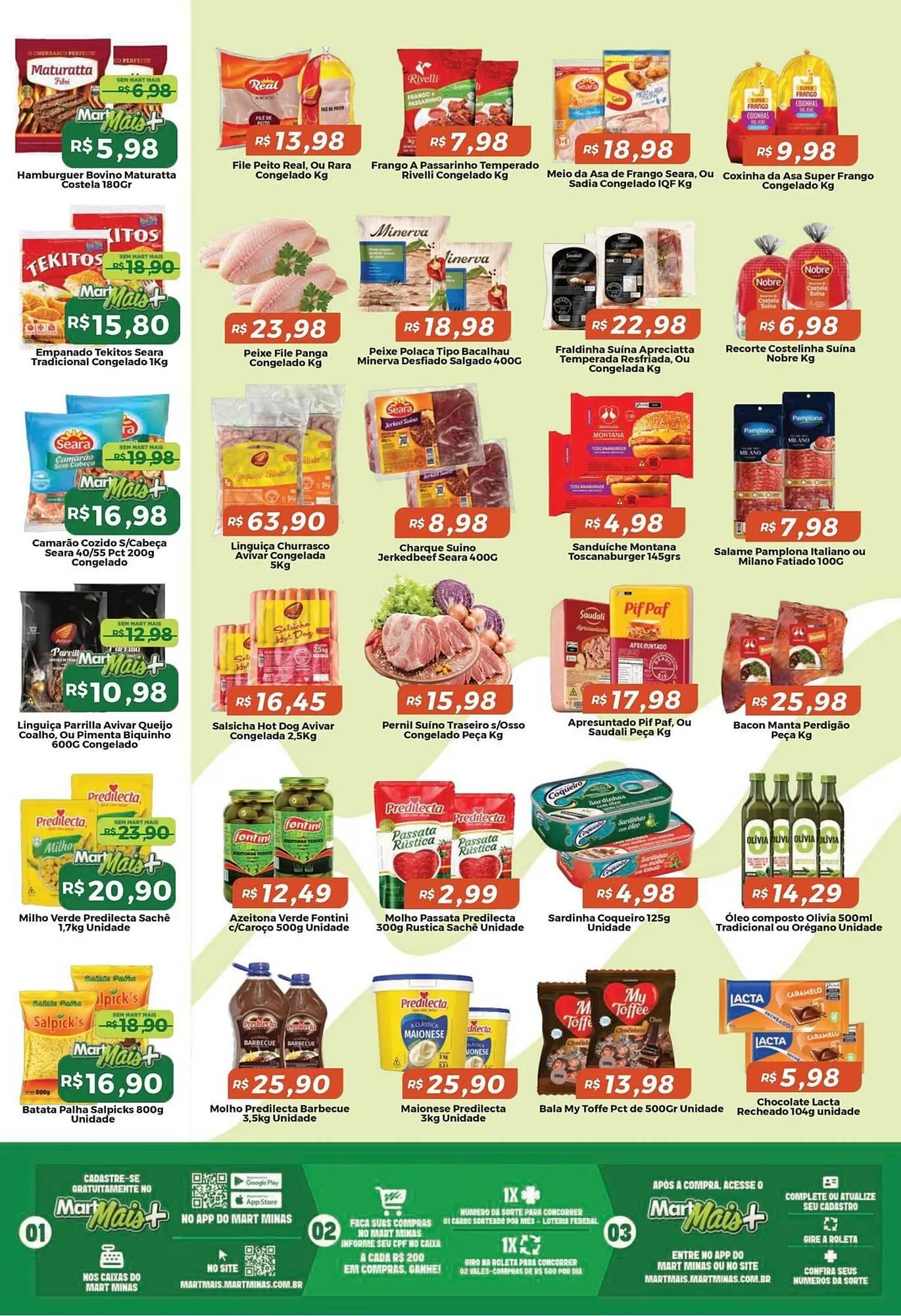 Encarte de Folheto Mart Minas 23 de abril até 29 de abril 2026 - Pagina 2