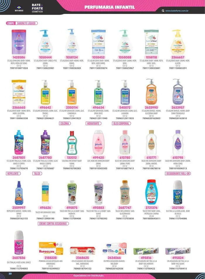 Encarte de Catálogo De Produtos Atacado Bate Forte 20 de novembro até 31 de maio 2024 - Pagina 20