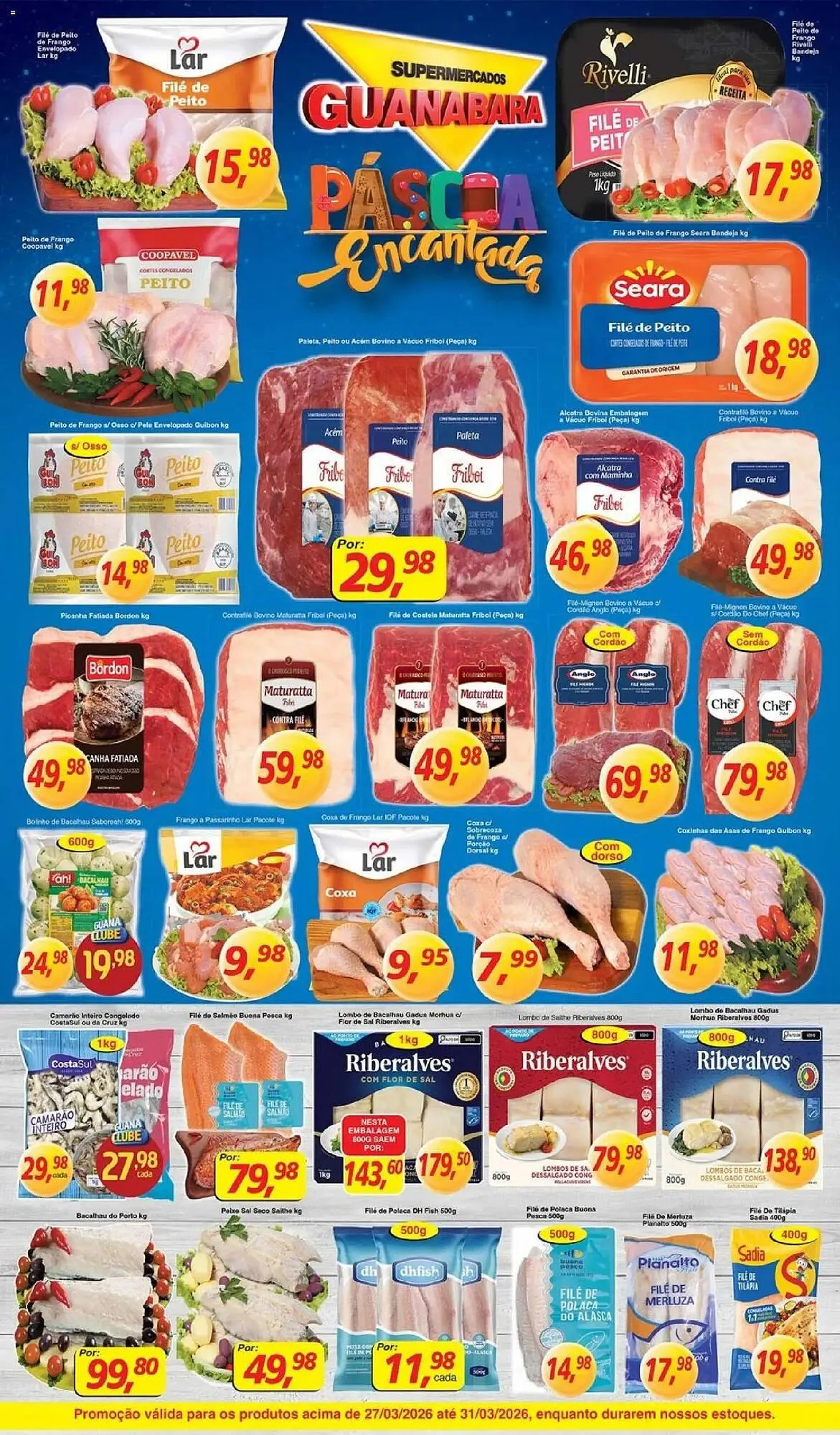 Encarte de Encarte Supermercados Guanabara 27 de março até 31 de março 2026 - Pagina 7