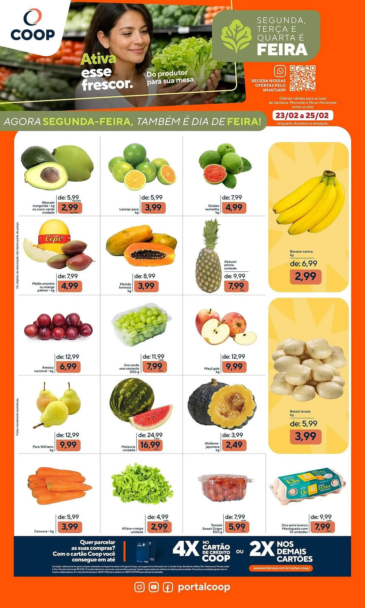 Encarte de Folheto Coop 23 de fevereiro até 25 de fevereiro 2026 - Pagina 1