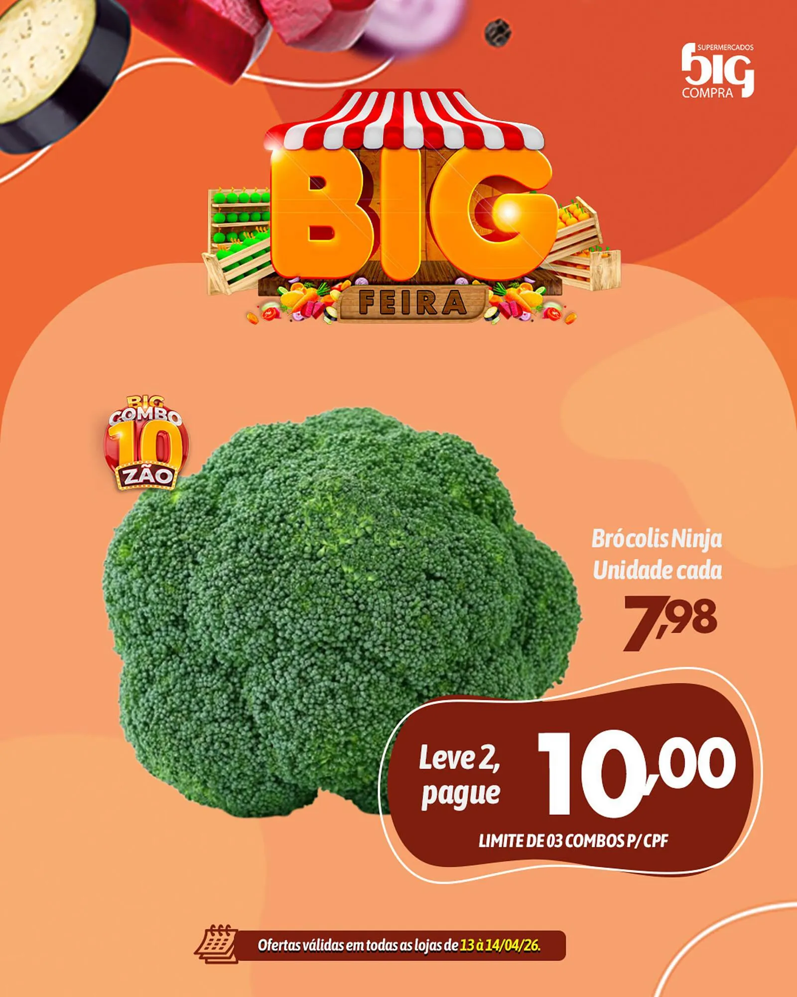 Encarte de Catálogo Supermercados Big Compra 13 de abril até 14 de abril 2026 - Pagina 5