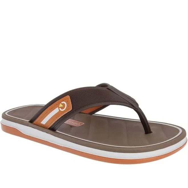 Chinelo Cartago Málaga Sport Marrom