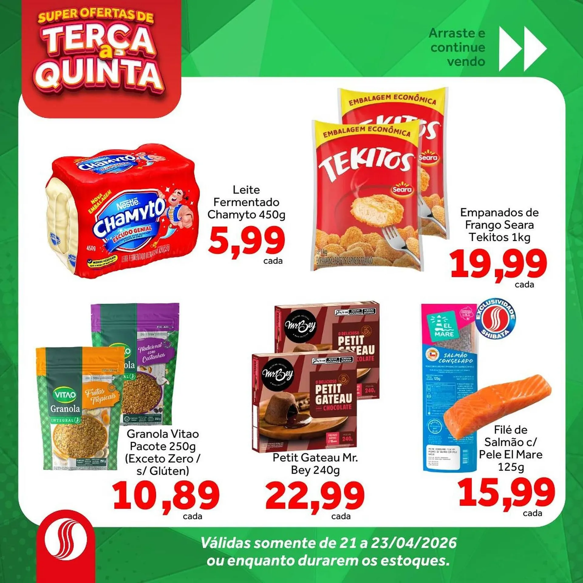 Encarte de Folheto Shibata Supermercados 21 de abril até 23 de abril 2026 - Pagina 4