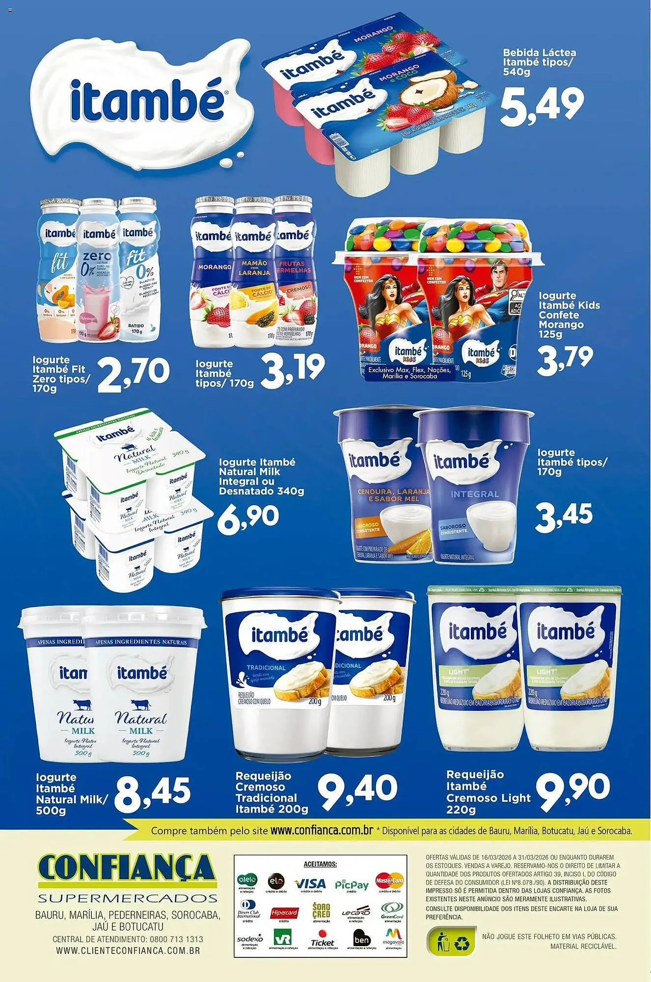 Encarte de Catálogo Confiança Supermercados 16 de março até 31 de março 2026 - Pagina 2