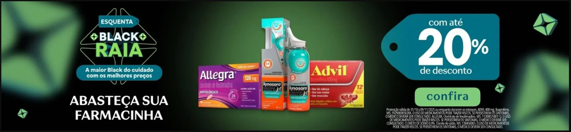 Encarte de Encarte Droga Raia 4 de novembro até 9 de novembro 2025 - Pagina 3