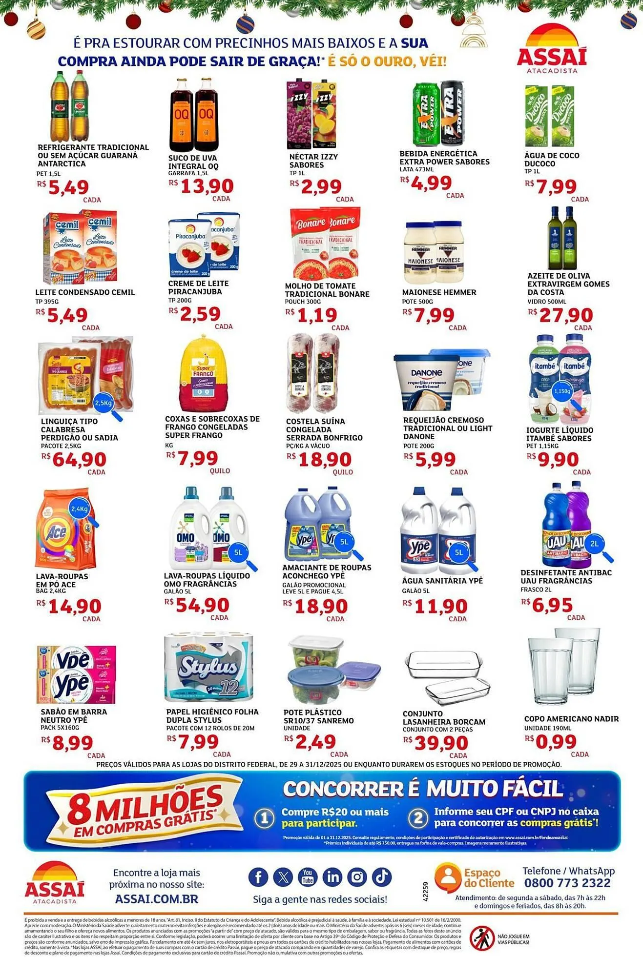 Encarte de Encarte Assaí Atacadista 29 de dezembro até 31 de dezembro 2025 - Pagina 2