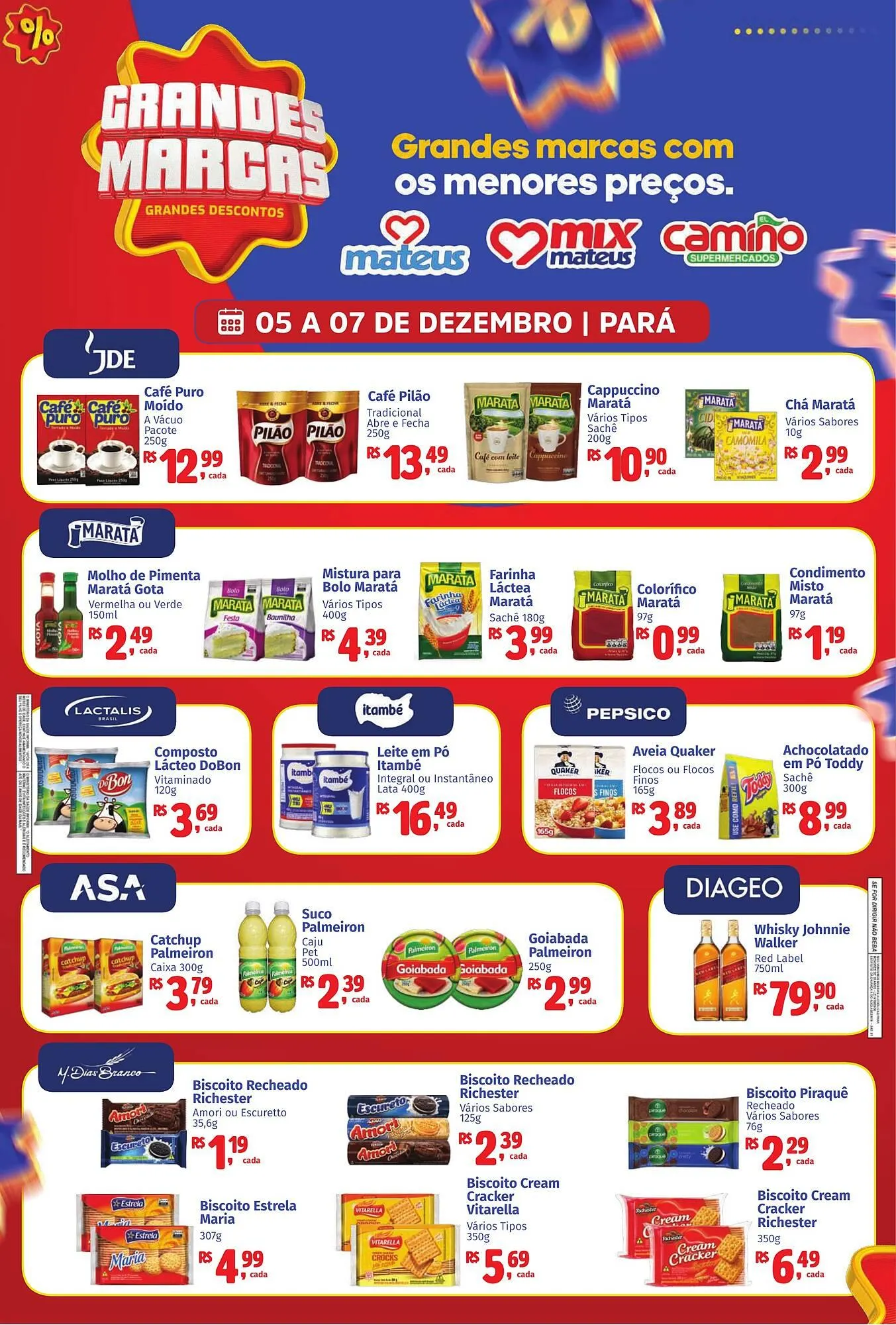 Encarte de Catálogo Camiño supermercados 5 de dezembro até 7 de dezembro 2025 - Pagina 1