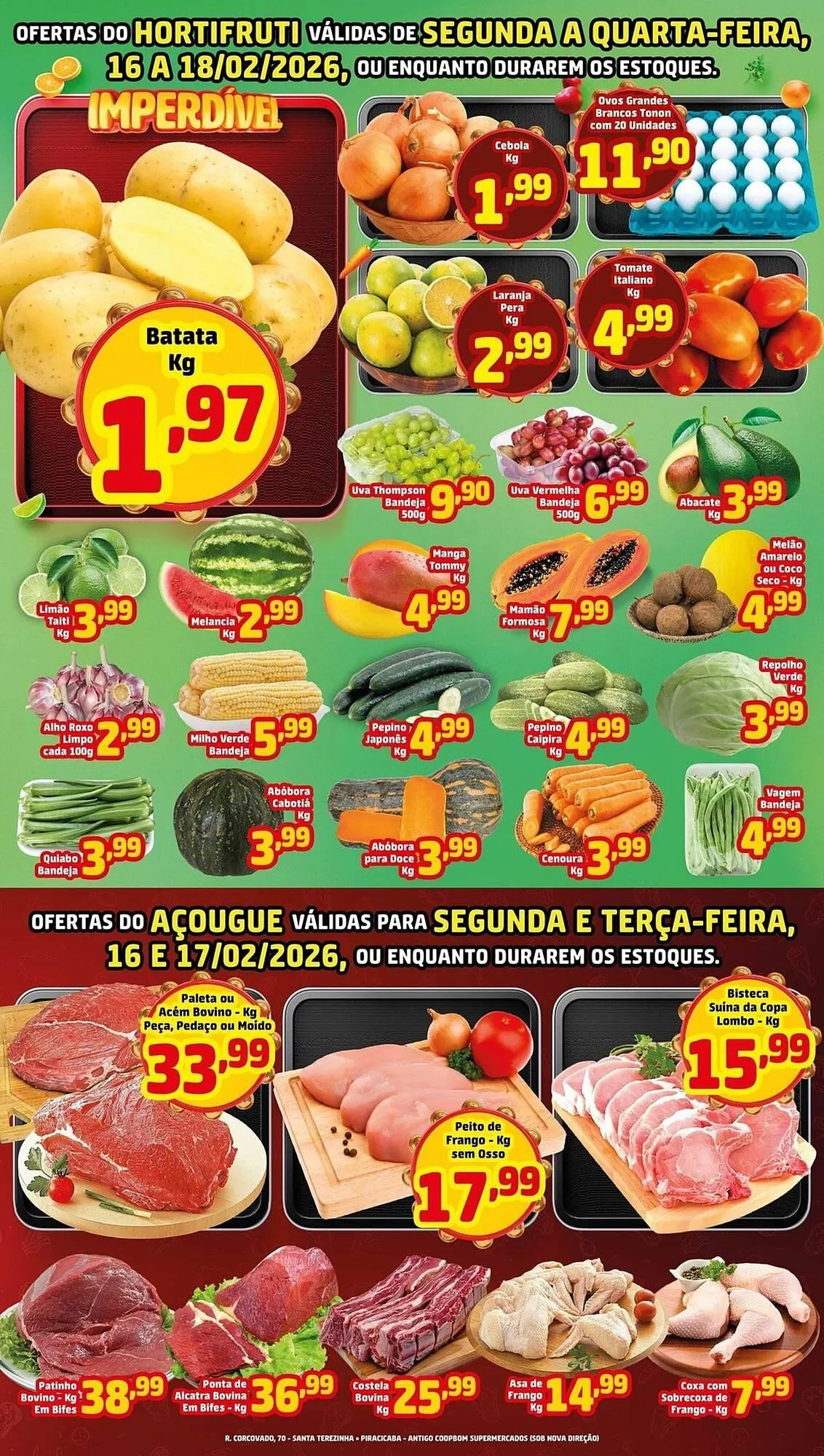 Encarte de Tabloide CoopBom 16 de fevereiro até 17 de fevereiro 2026 - Pagina 2
