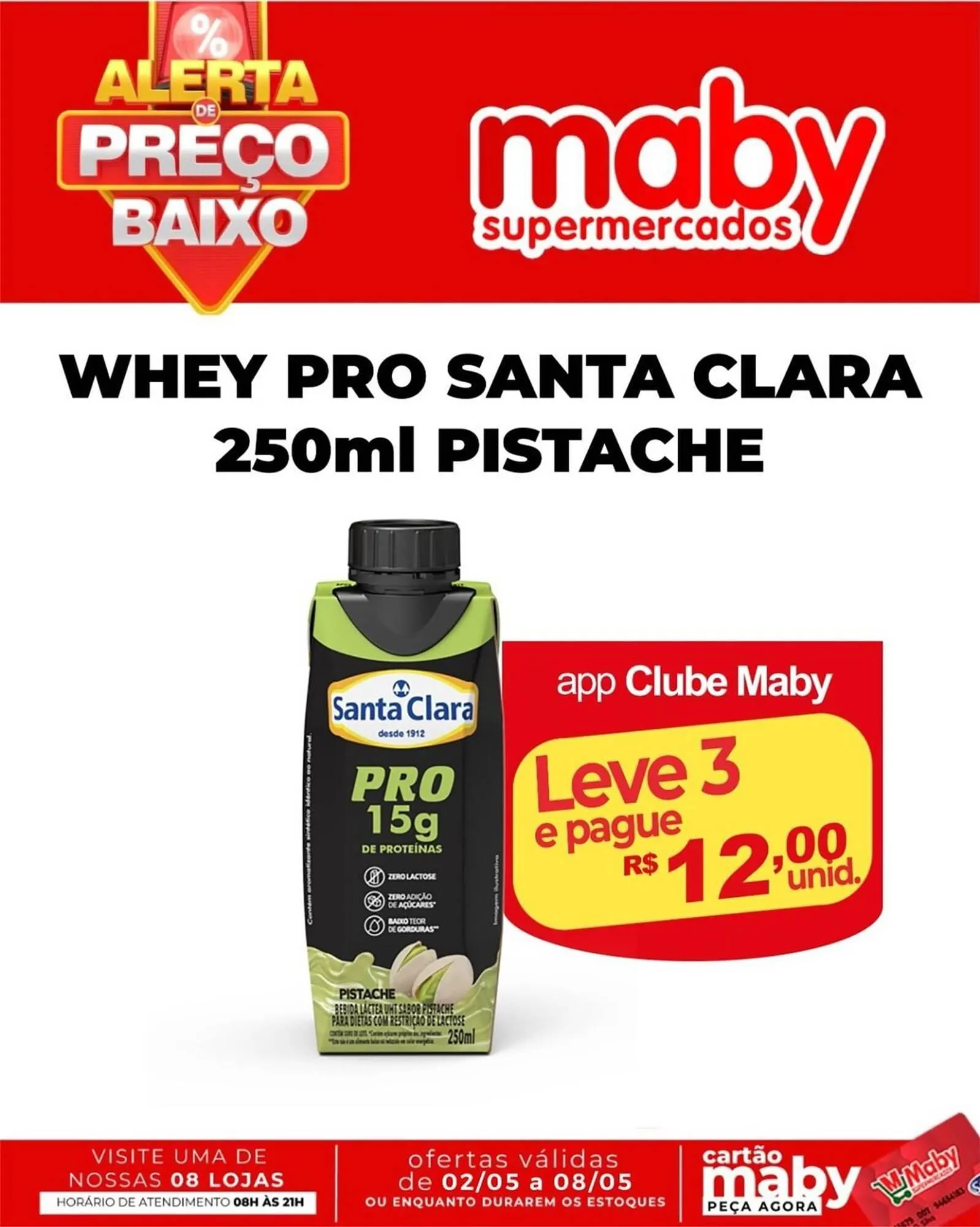 Encarte de Catálogo Maby Supermercados 2 de maio até 8 de maio 2026 - Pagina 1