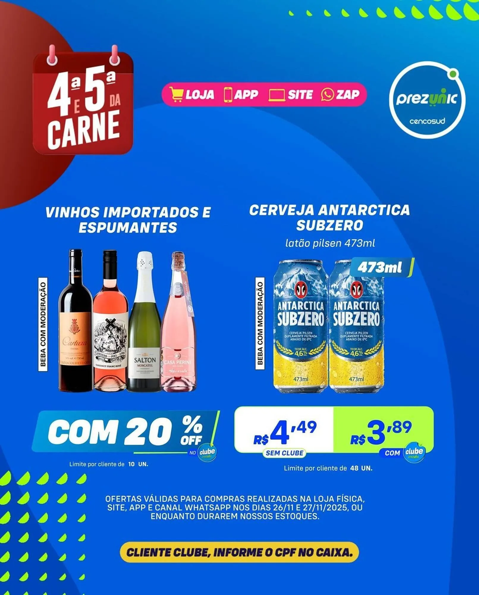 Encarte de Encarte Prezunic 26 de novembro até 27 de novembro 2025 - Pagina 3