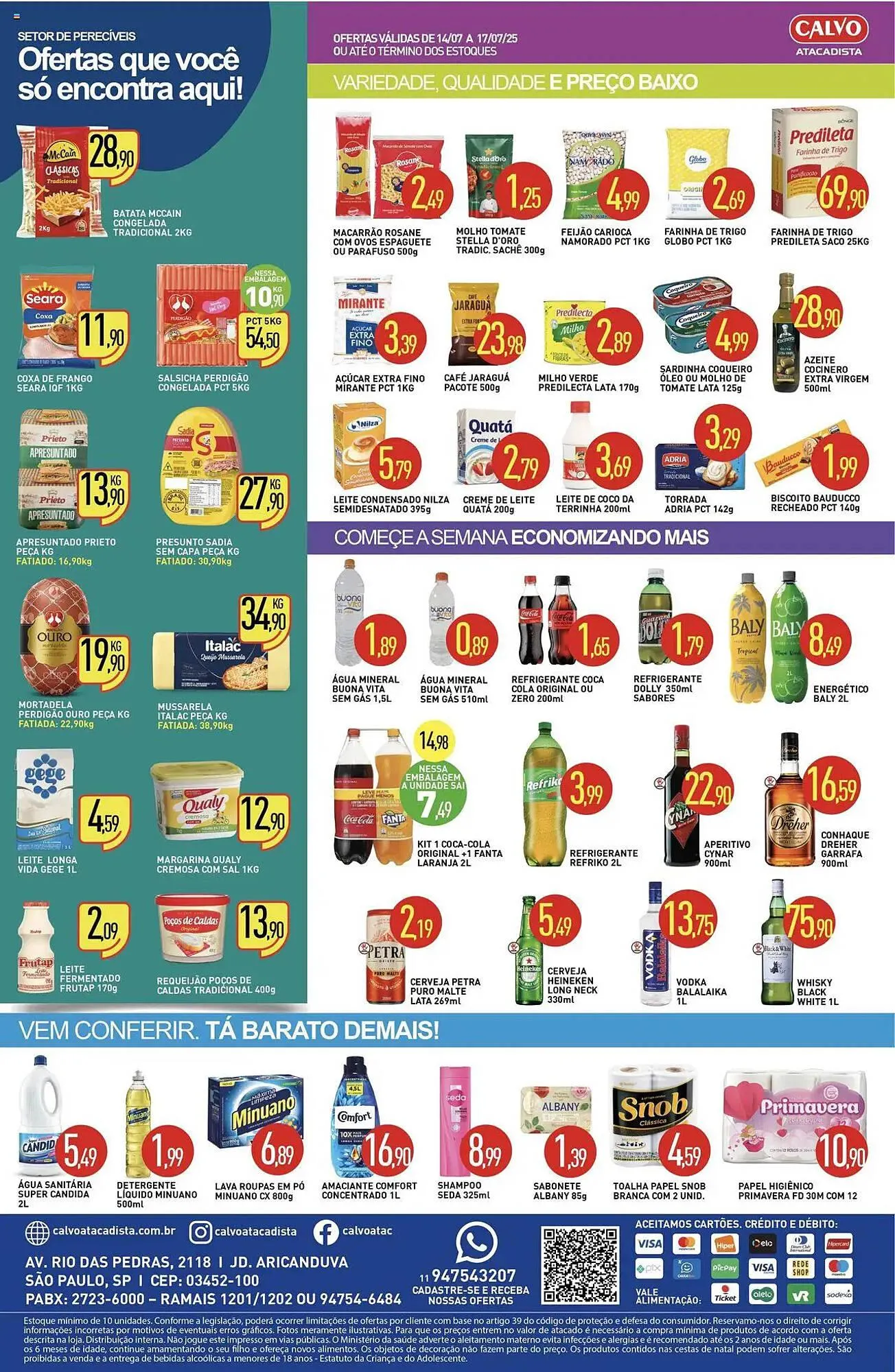 Encarte de Catálogo Calvo Atacadista 14 de julho até 18 de julho 2025 - Pagina 2