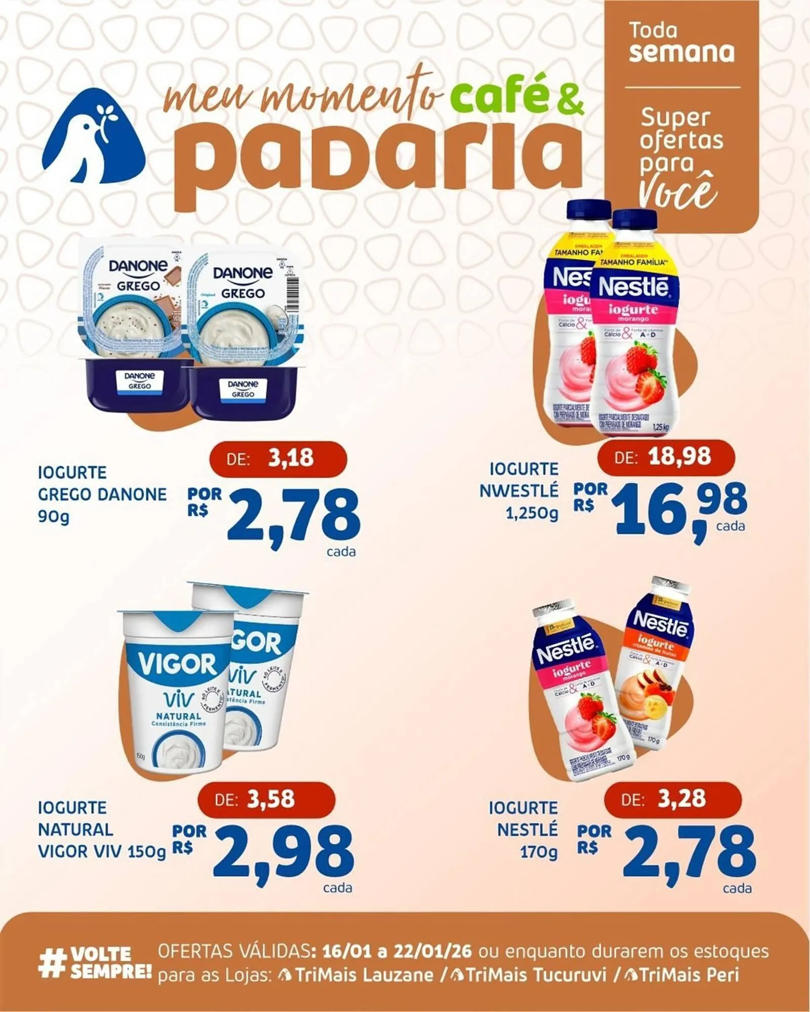 Encarte de Catálogo Trimais Supermercado 20 de janeiro até 22 de janeiro 2026 - Pagina 1