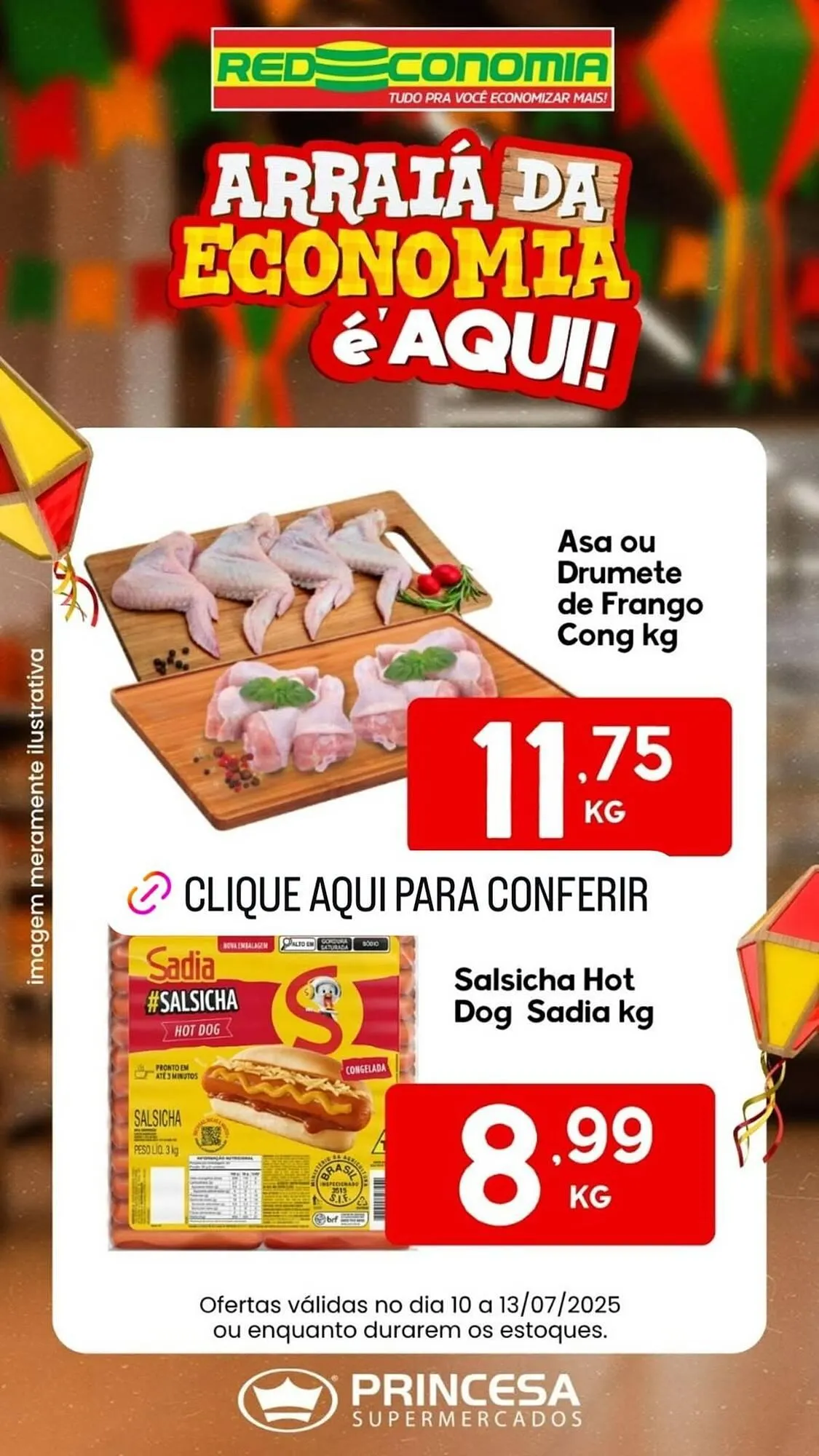 Encarte de Catálogo Supermercados Princesa 10 de julho até 13 de julho 2025 - Pagina 2