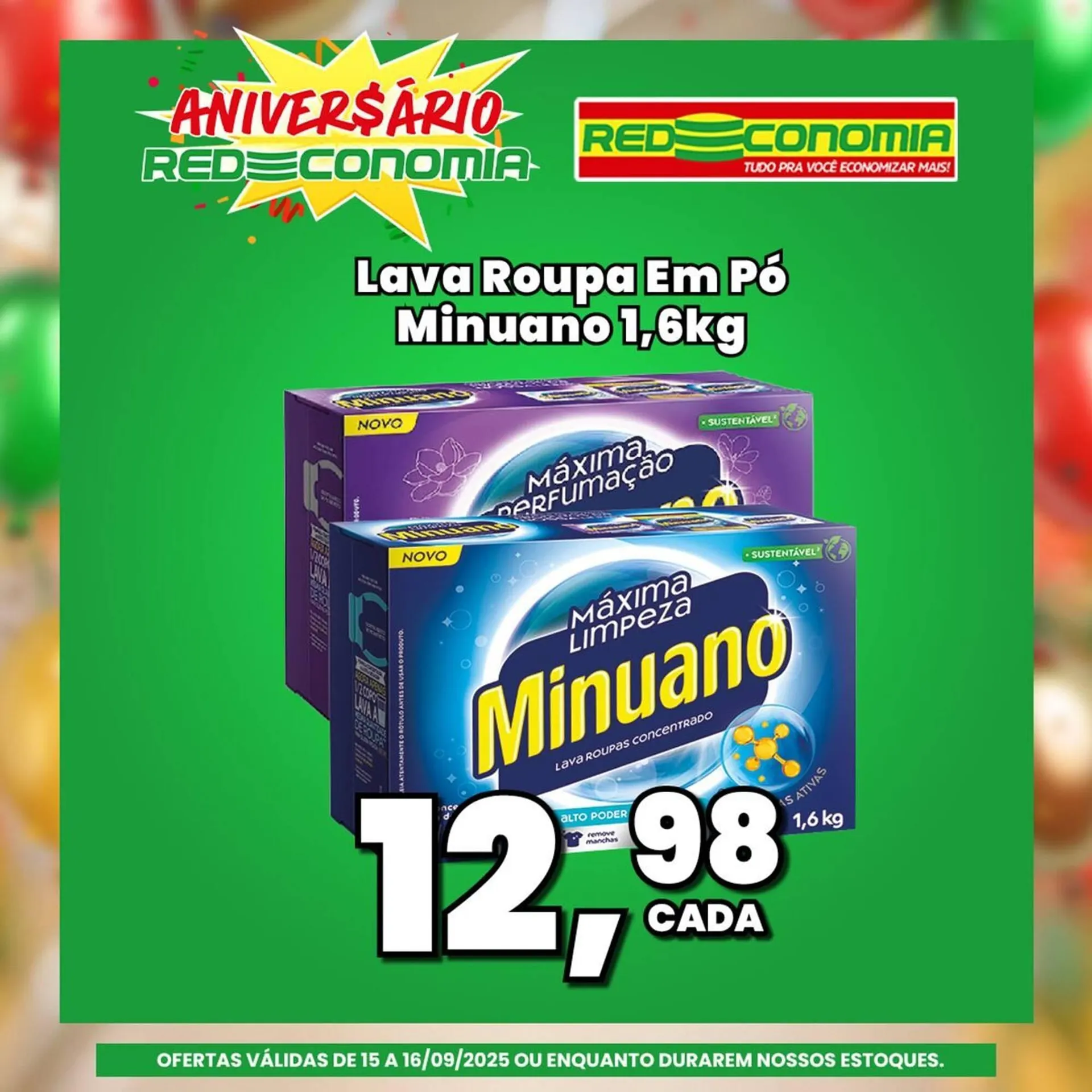 Encarte de Encarte Rede Economia 15 de setembro até 16 de setembro 2025 - Pagina 12