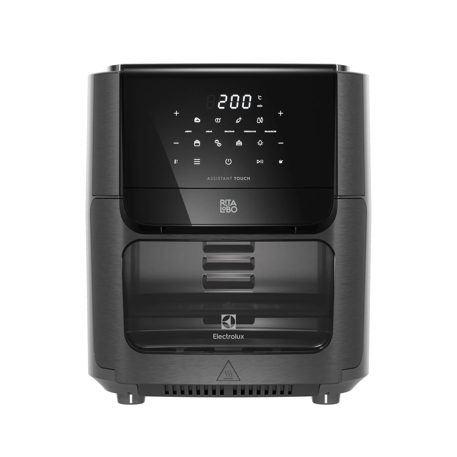 Air Fryer Oven Electrolux por Rita Lobo 12L Digital Grafite Experience 1700W (EAF85)