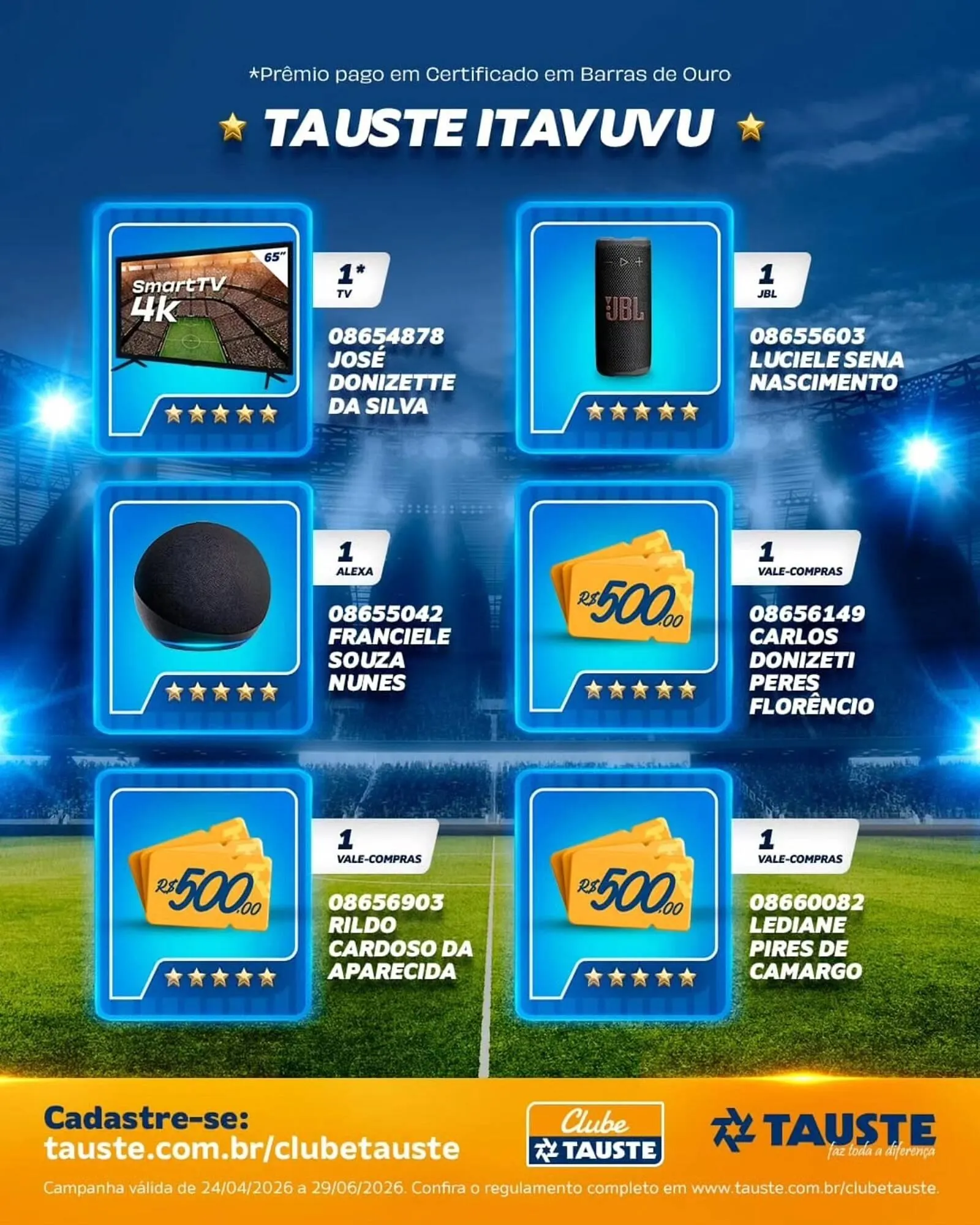 Encarte de Catálogo Supermercados Tauste 24 de abril até 29 de junho 2026 - Pagina 6