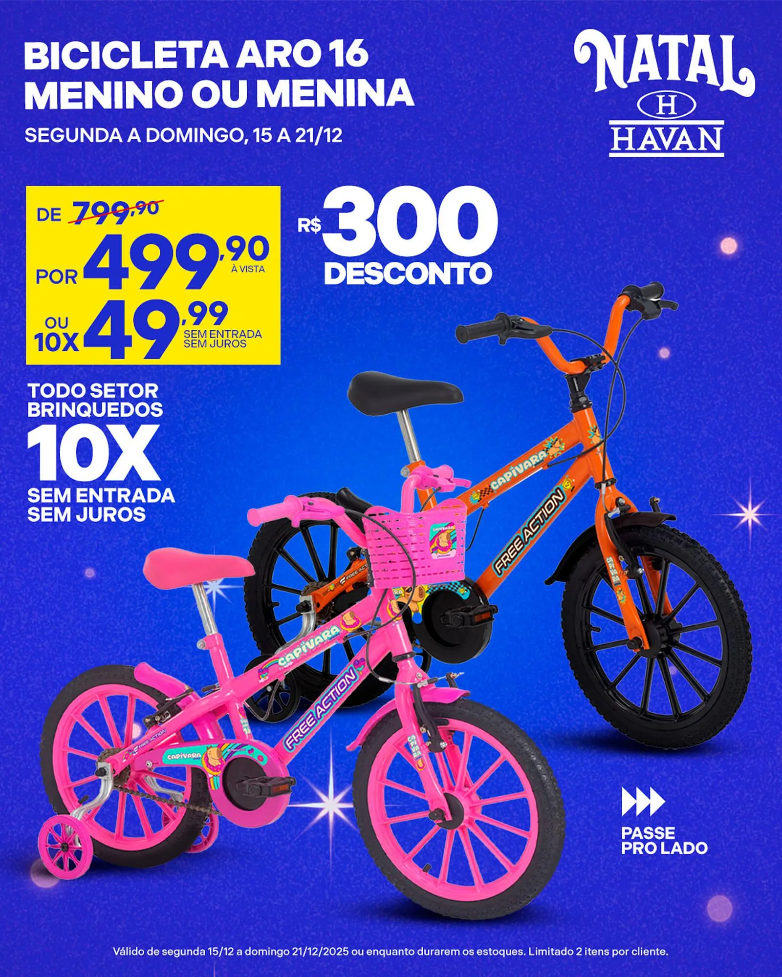 Encarte de Catálogo Lojas Havan 15 de dezembro até 21 de dezembro 2025 - Pagina 1