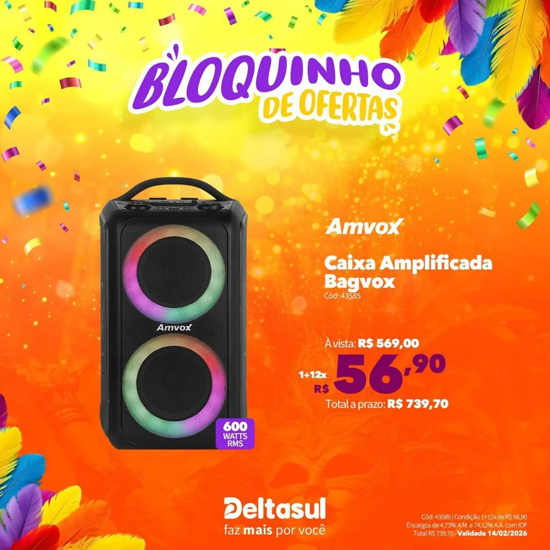 Folheto Deltasul - 1