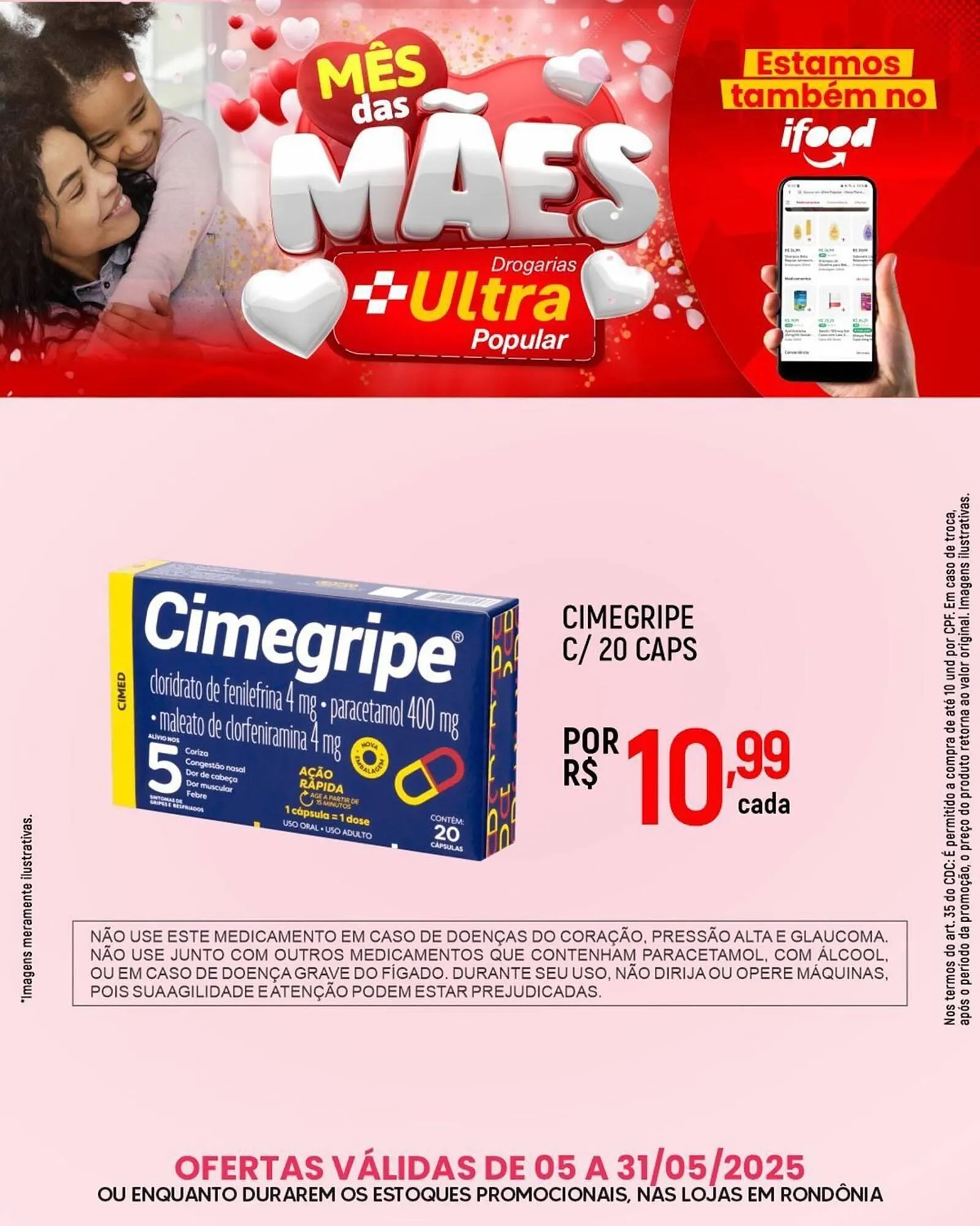 Encarte de Catálogo Drogarias Ultra Popular 28 de maio até 31 de maio 2025 - Pagina 3