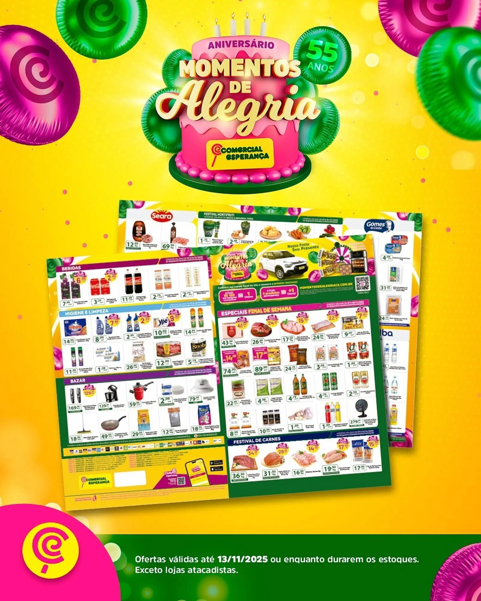 Encarte de Folheto Comercial Esperança 7 de novembro até 13 de novembro 2025 - Pagina 1
