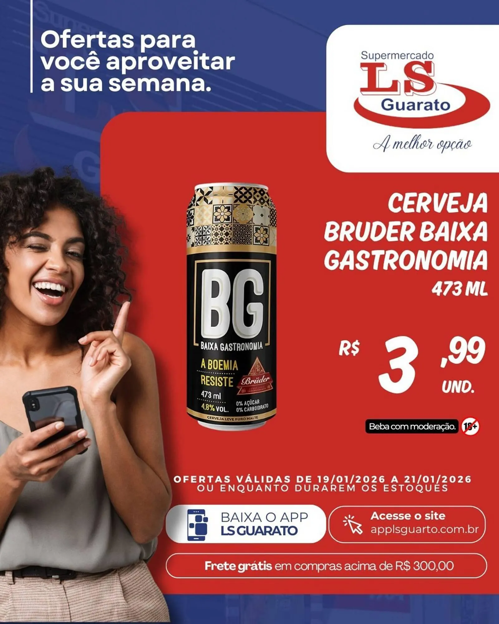Encarte de Catálogo Supermercado LS Guarato 19 de janeiro até 21 de janeiro 2026 - Pagina 5