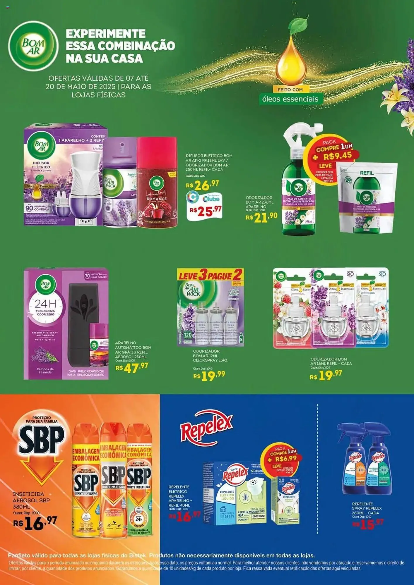 Encarte de Catálogo Bistek Supermercados 7 de maio até 20 de maio 2025 - Pagina 1