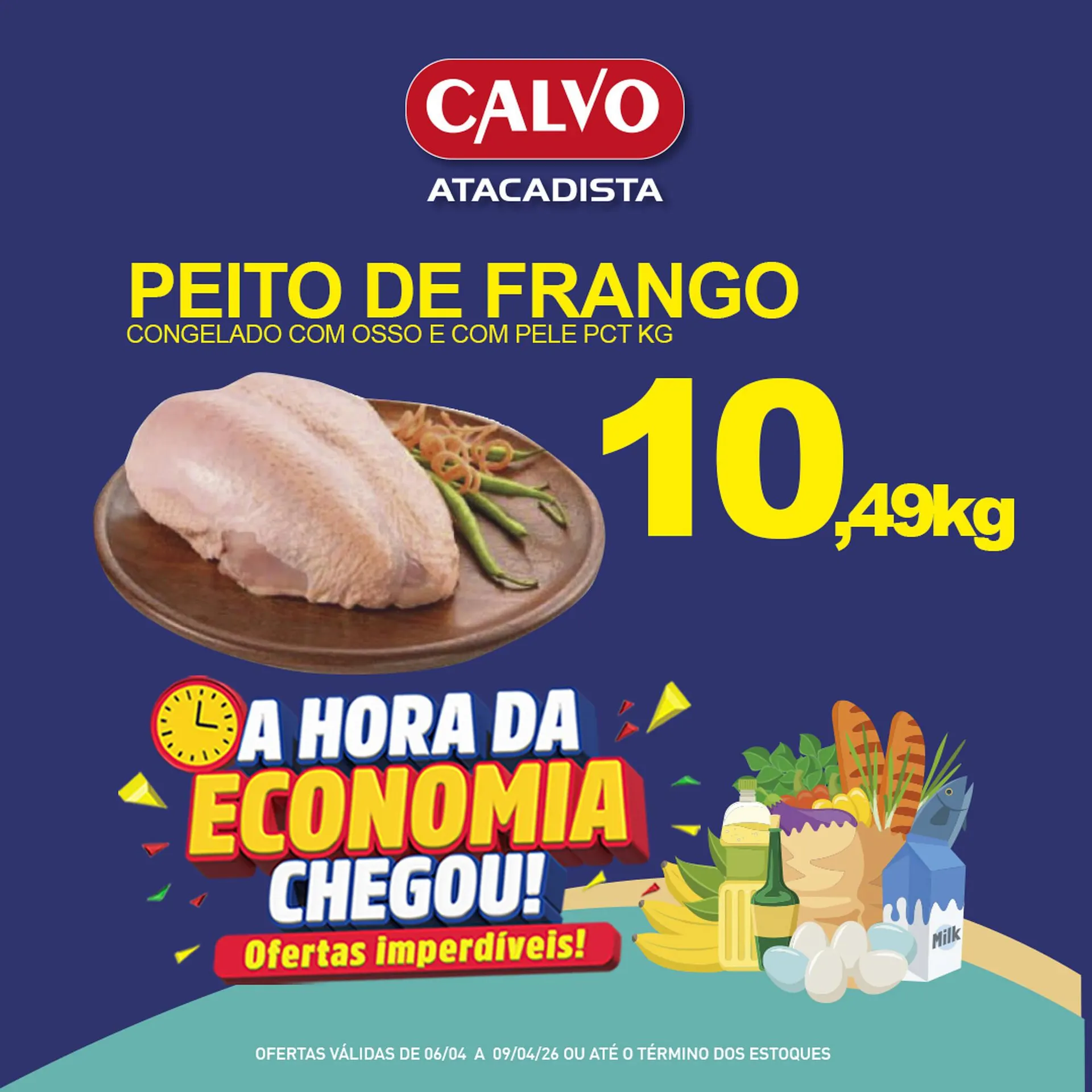 Encarte de Folheto Calvo Atacadista 7 de abril até 9 de abril 2026 - Pagina 3