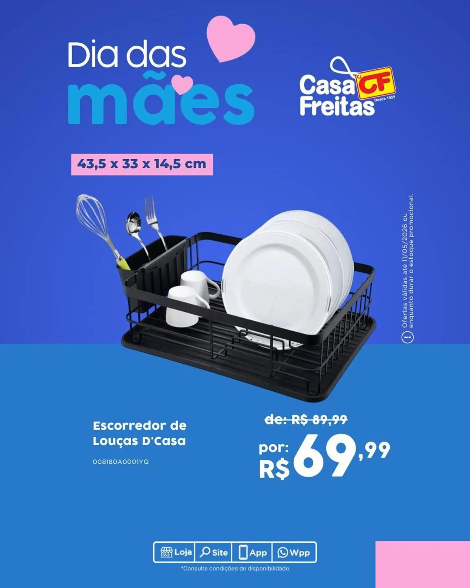 Encarte de Catálogo Casa Freitas 6 de maio até 11 de maio 2026 - Pagina 1