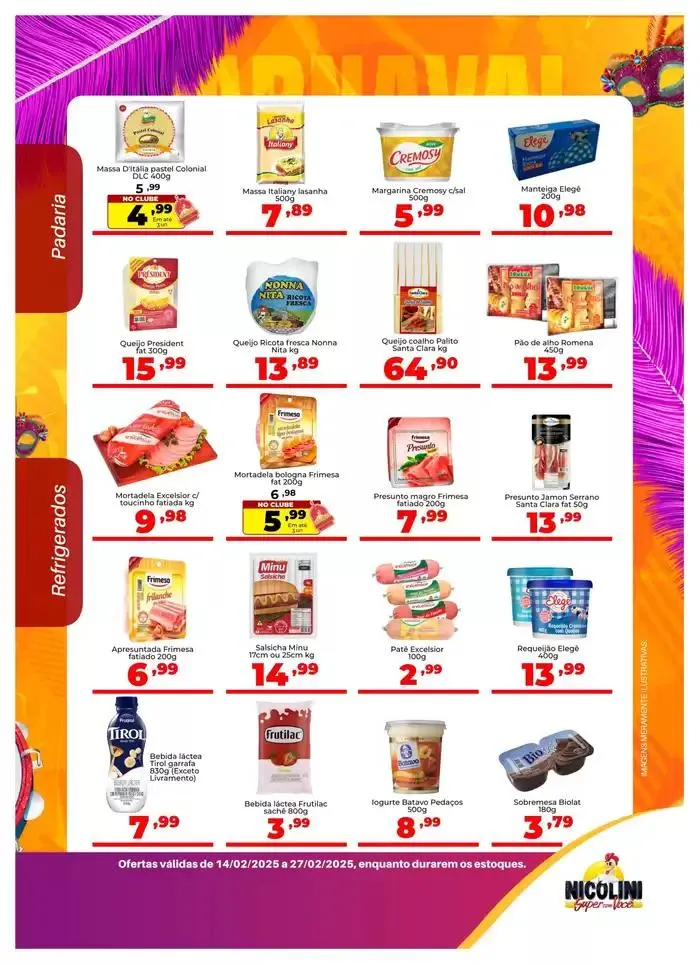 Encarte de Ofertas Super Nicolini 19 de fevereiro até 27 de fevereiro 2025 - Pagina 3