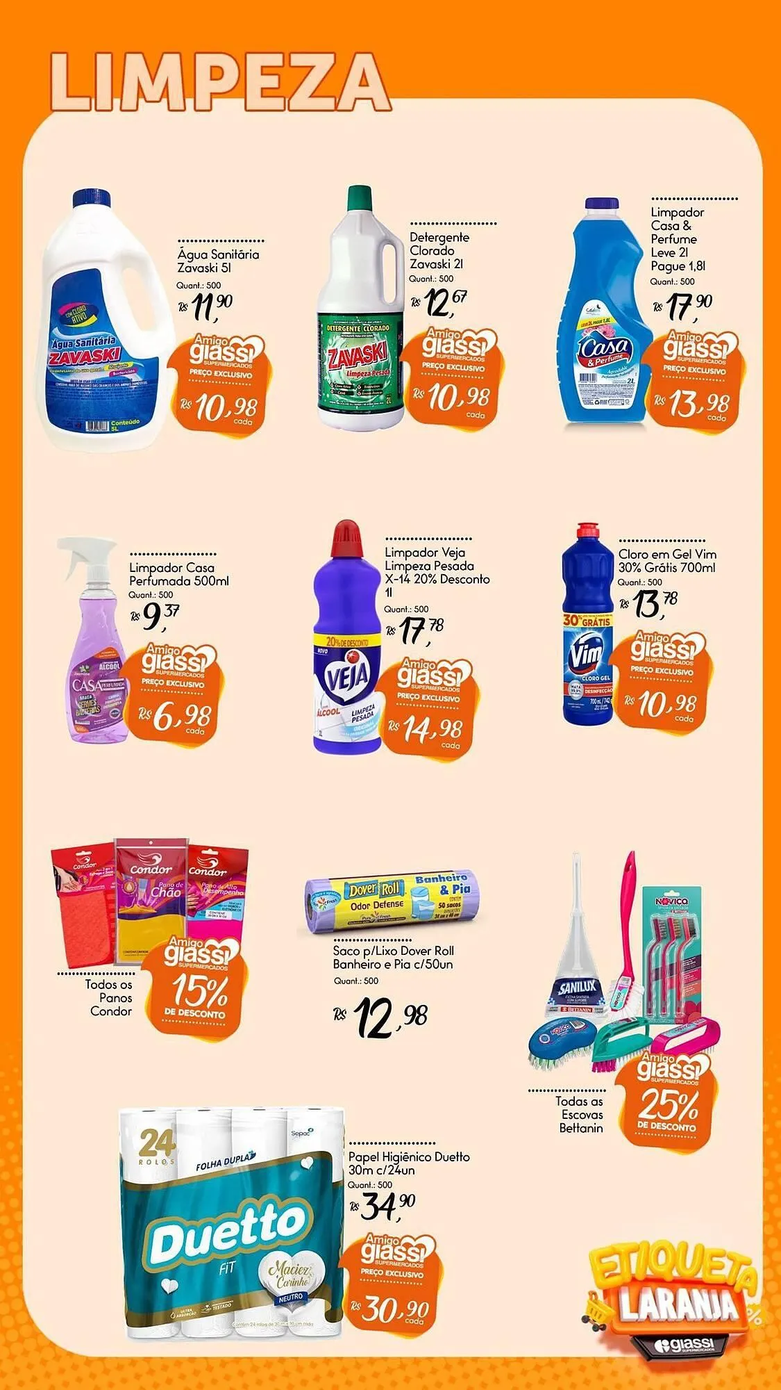 Encarte de Encarte Giassi Supermercados 24 de abril até 7 de maio 2026 - Pagina 28