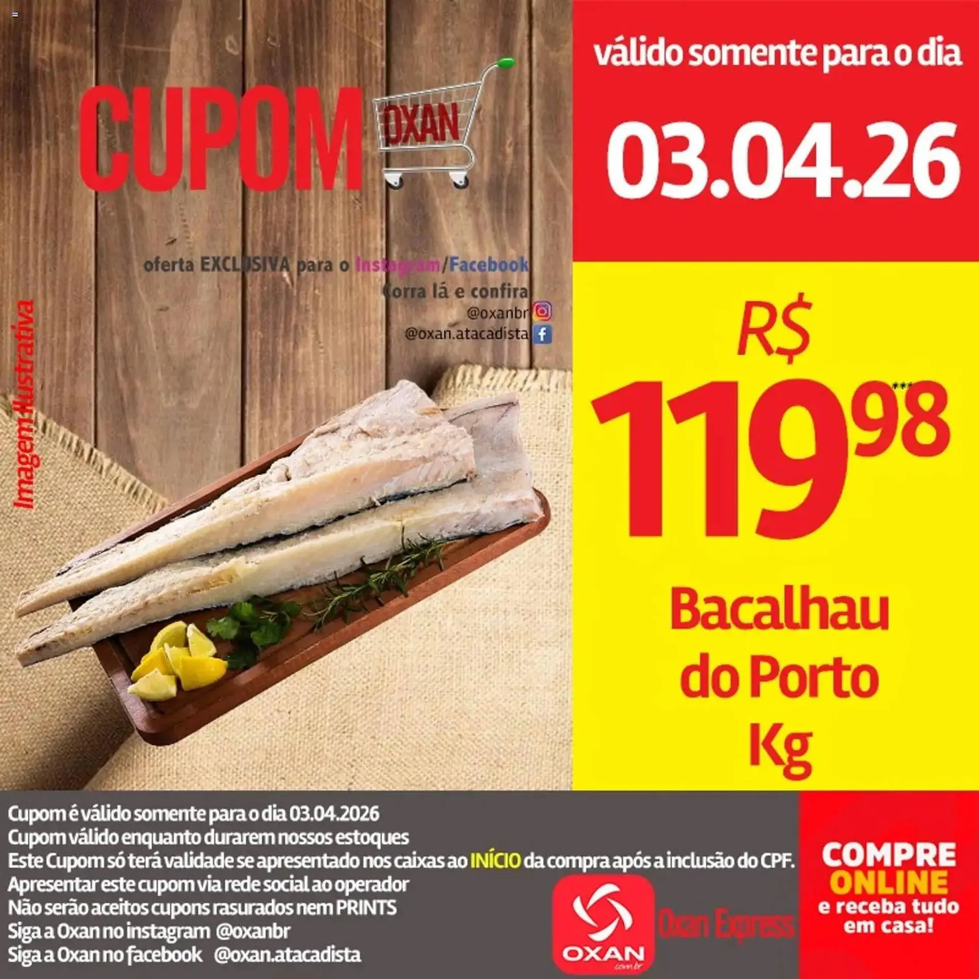 Encarte de Catálogo Oxan Atacadista 3 de abril até 3 de abril 2026 - Pagina 1