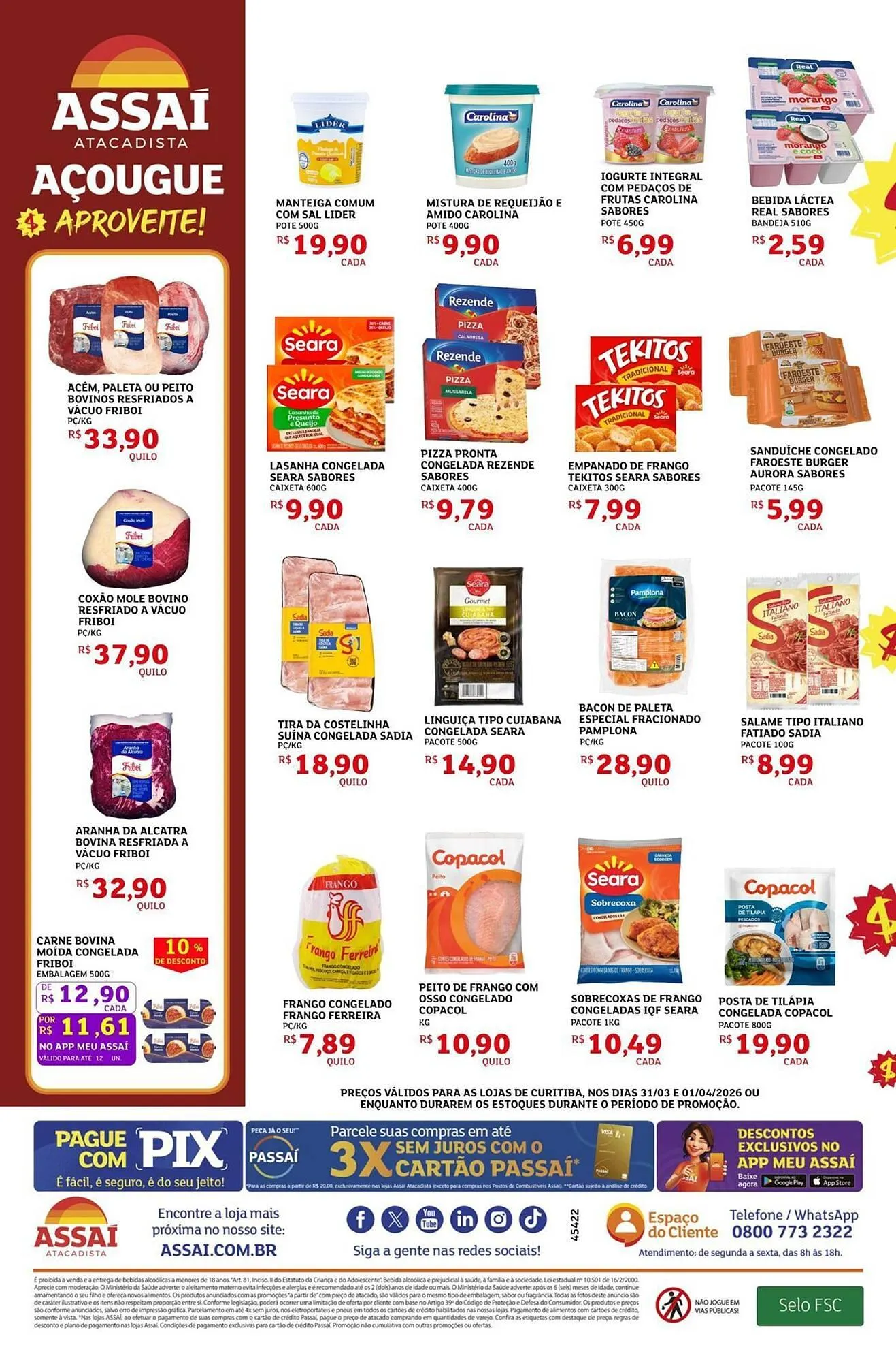Encarte de Encarte Assaí Atacadista 31 de março até 1 de abril 2026 - Pagina 2