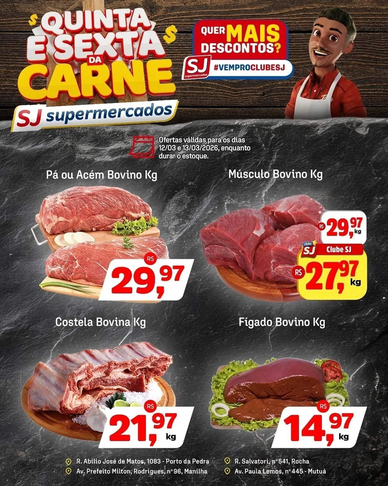 Encarte de Encarte Sj Supermercados 12 de março até 13 de março 2026 - Pagina 4