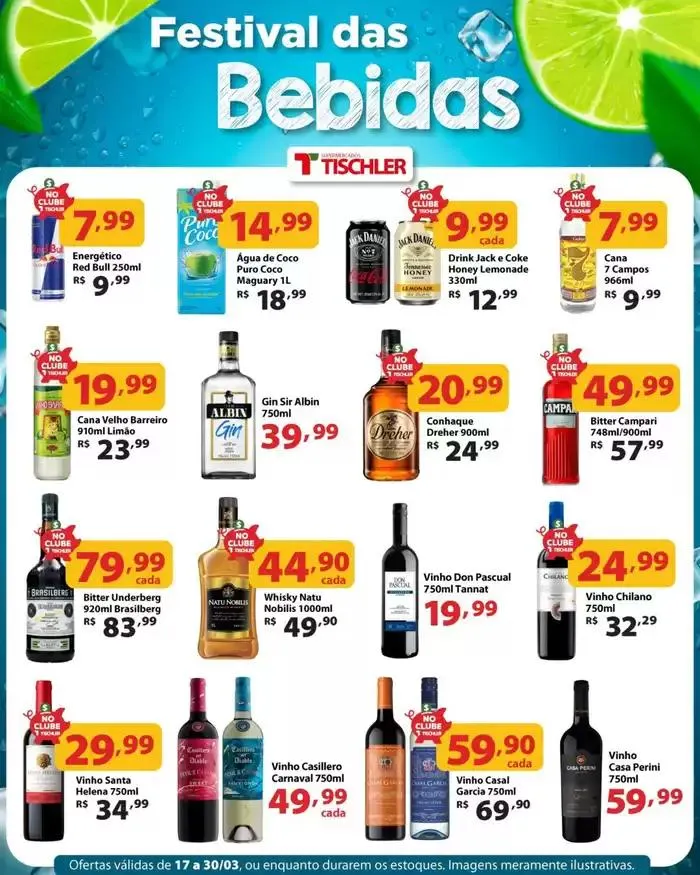 Encarte de Encarte Supermercados Tischler 17 de março até 31 de março 2025 - Pagina 8