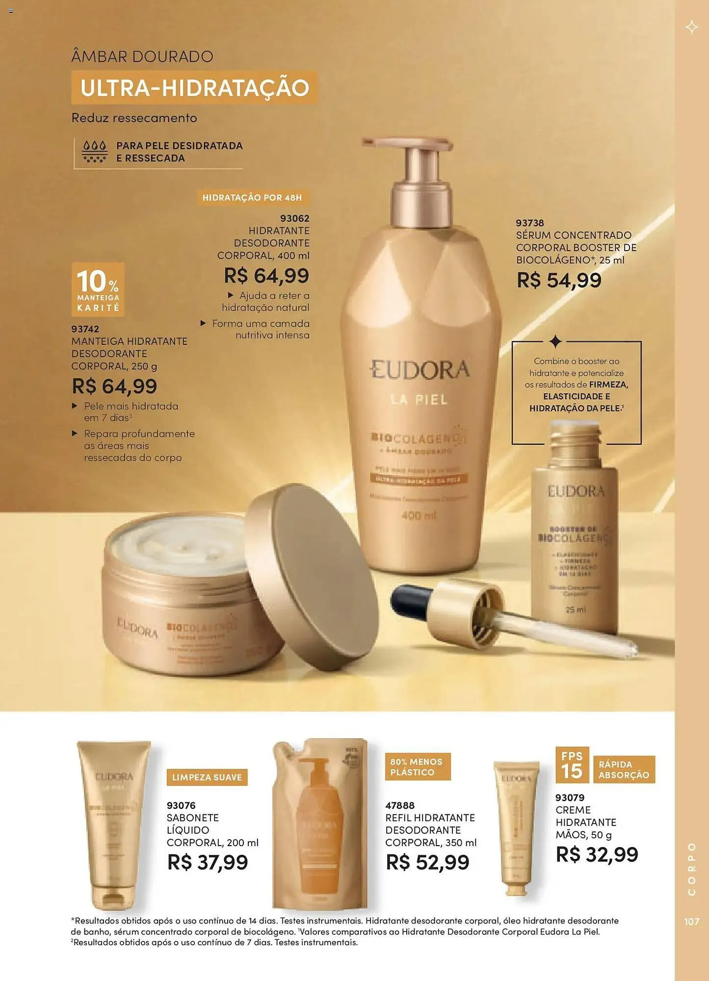 Encarte de Catálogo Eudora 10 de novembro até 9 de dezembro 2025 - Pagina 107