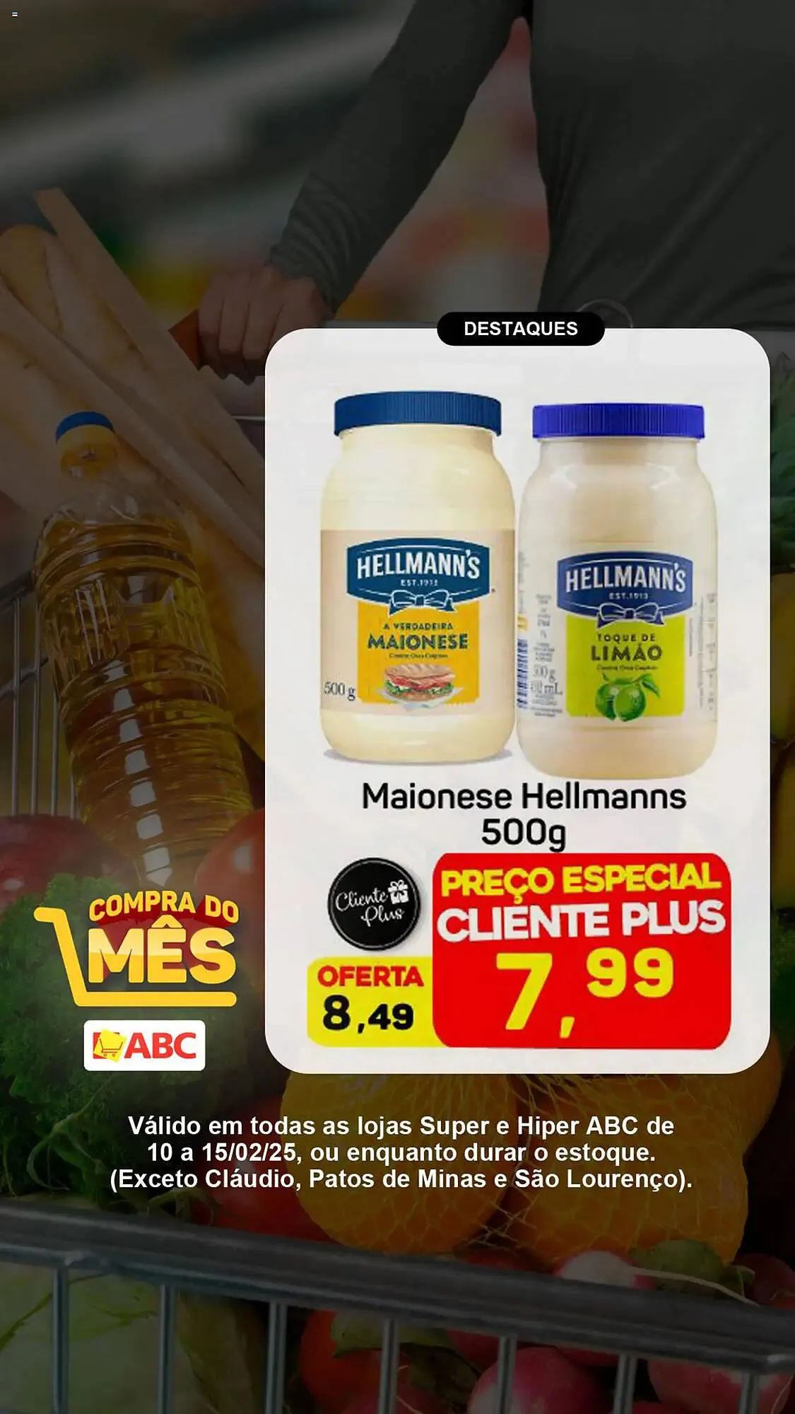 Encarte de Catálogo Supermercados ABC 10 de fevereiro até 15 de fevereiro 2025 - Pagina 6