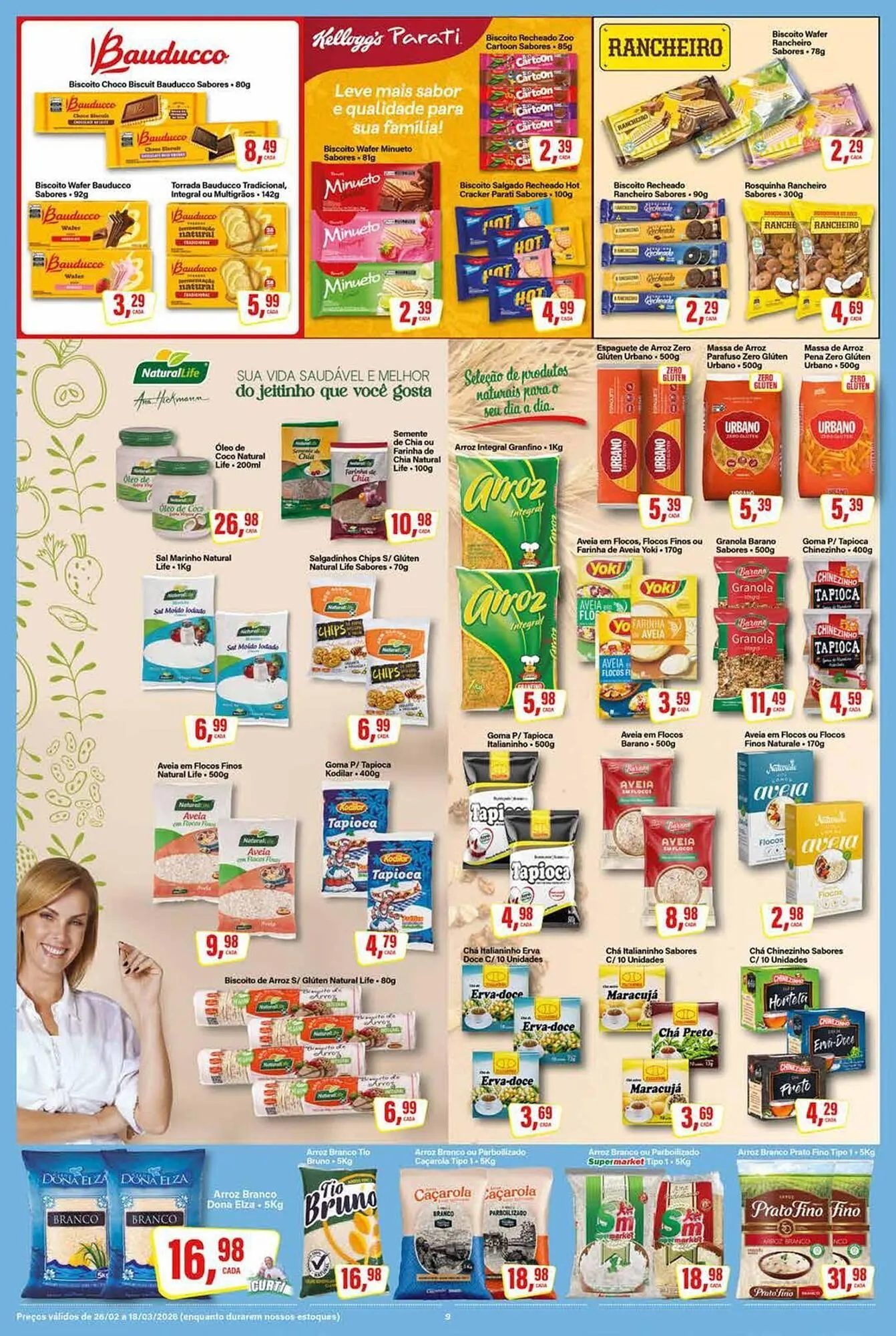 Encarte de Encarte Rede Supermarket 16 de março até 18 de março 2026 - Pagina 9
