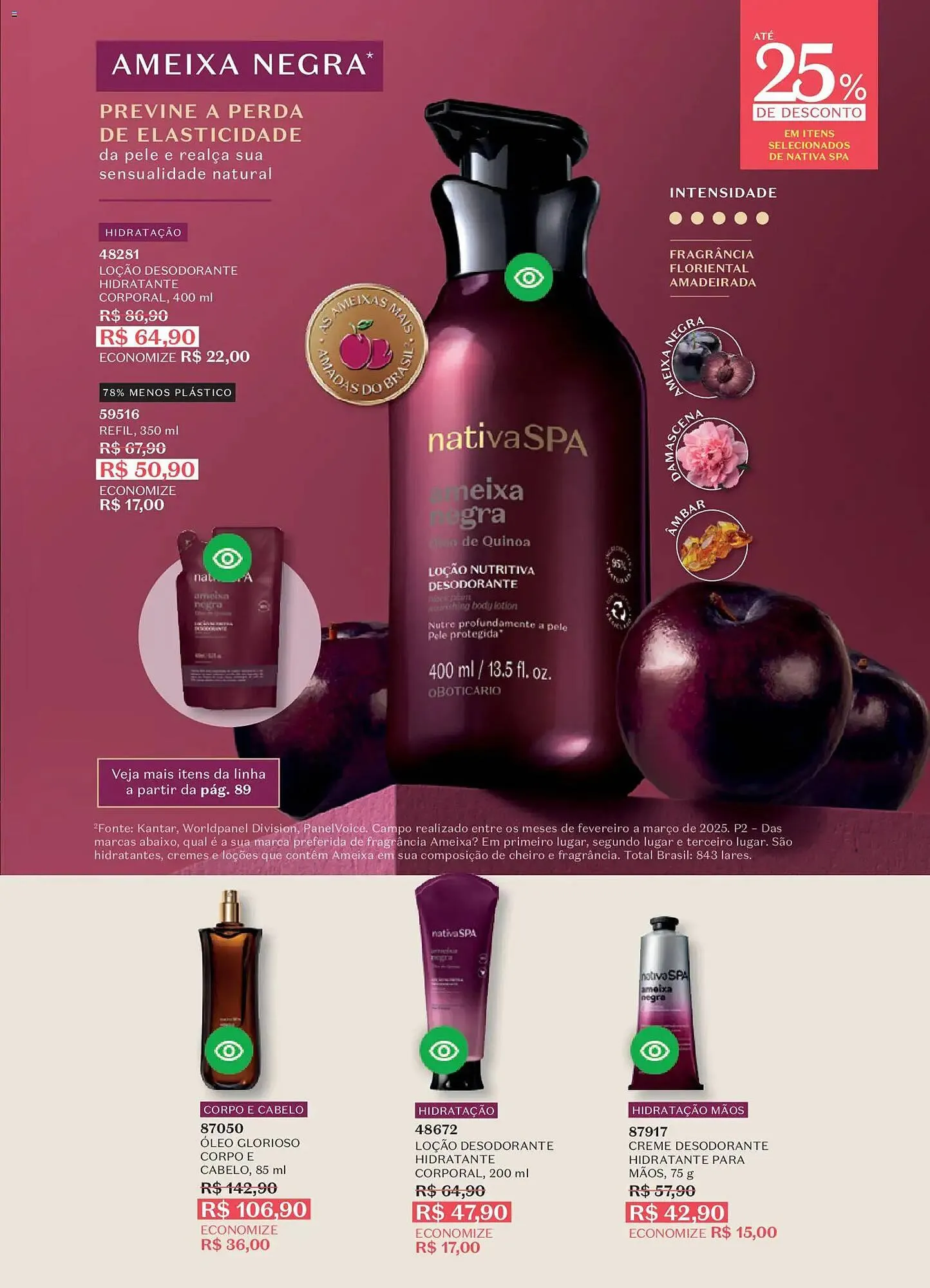 Encarte de Catálogo O Boticário 2 de março até 23 de março 2026 - Pagina 87