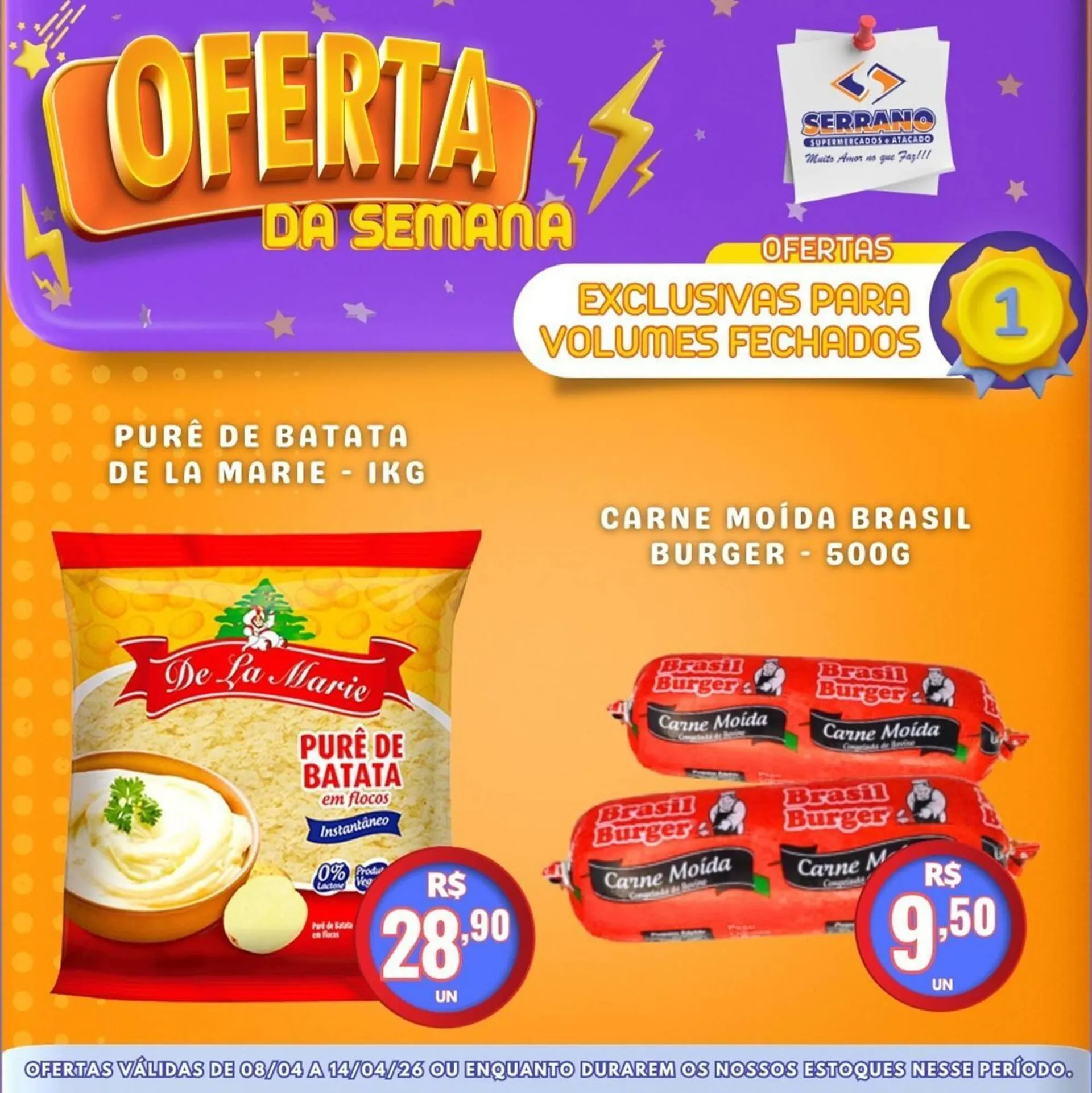 Encarte de Catálogo Serrano Supermercado 8 de abril até 14 de abril 2026 - Pagina 4