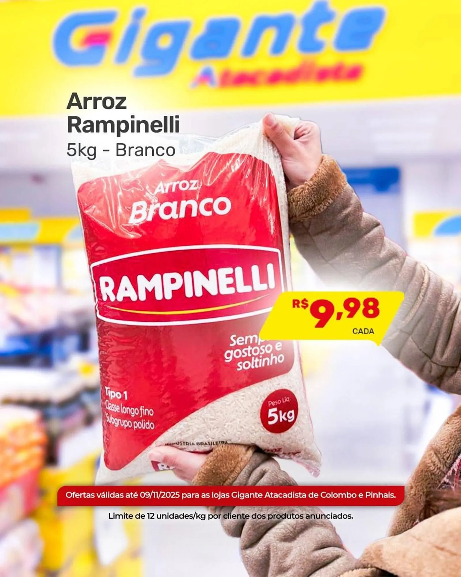 Encarte de Encarte Gigante Atacadista 7 de novembro até 9 de novembro 2025 - Pagina 1