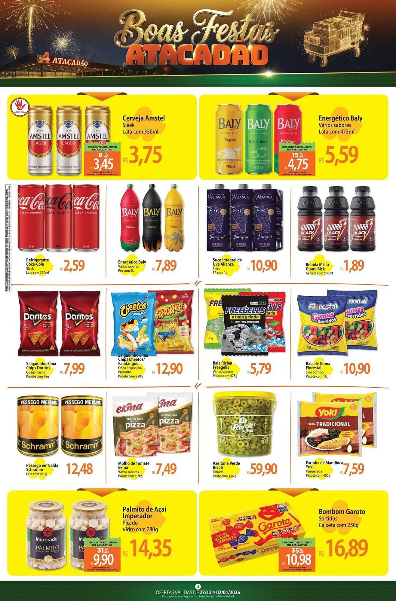 Encarte de Folheto Atacadão 29 de dezembro até 2 de janeiro 2026 - Pagina 4
