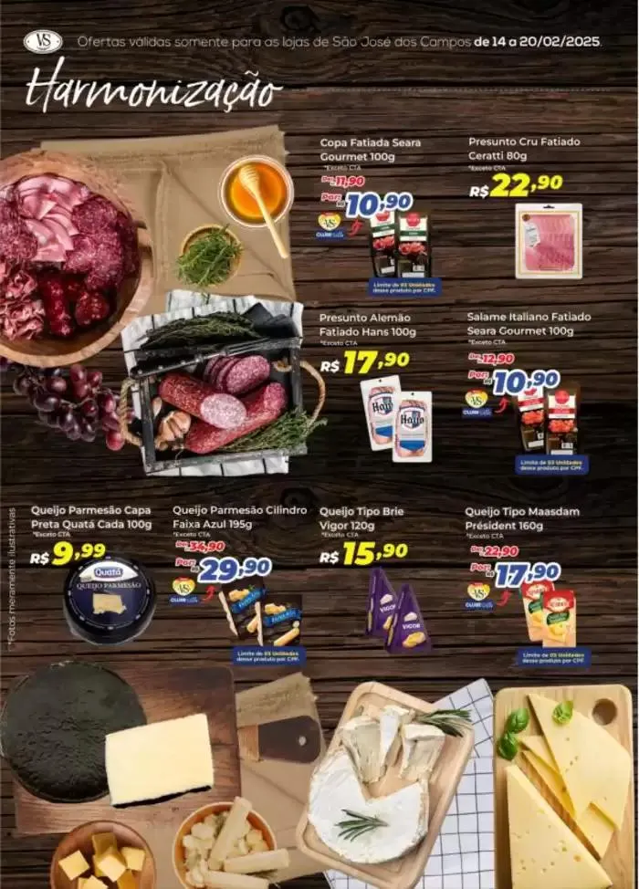 Encarte de Ofertas Villarreal Supermercados 14 de fevereiro até 16 de fevereiro 2025 - Pagina 6