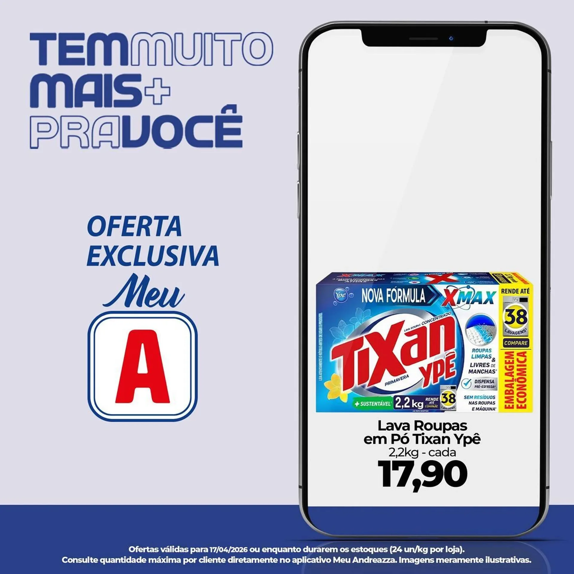 Encarte de Catálogo Supermercados Andreazza 17 de abril até 17 de abril 2026 - Pagina 3