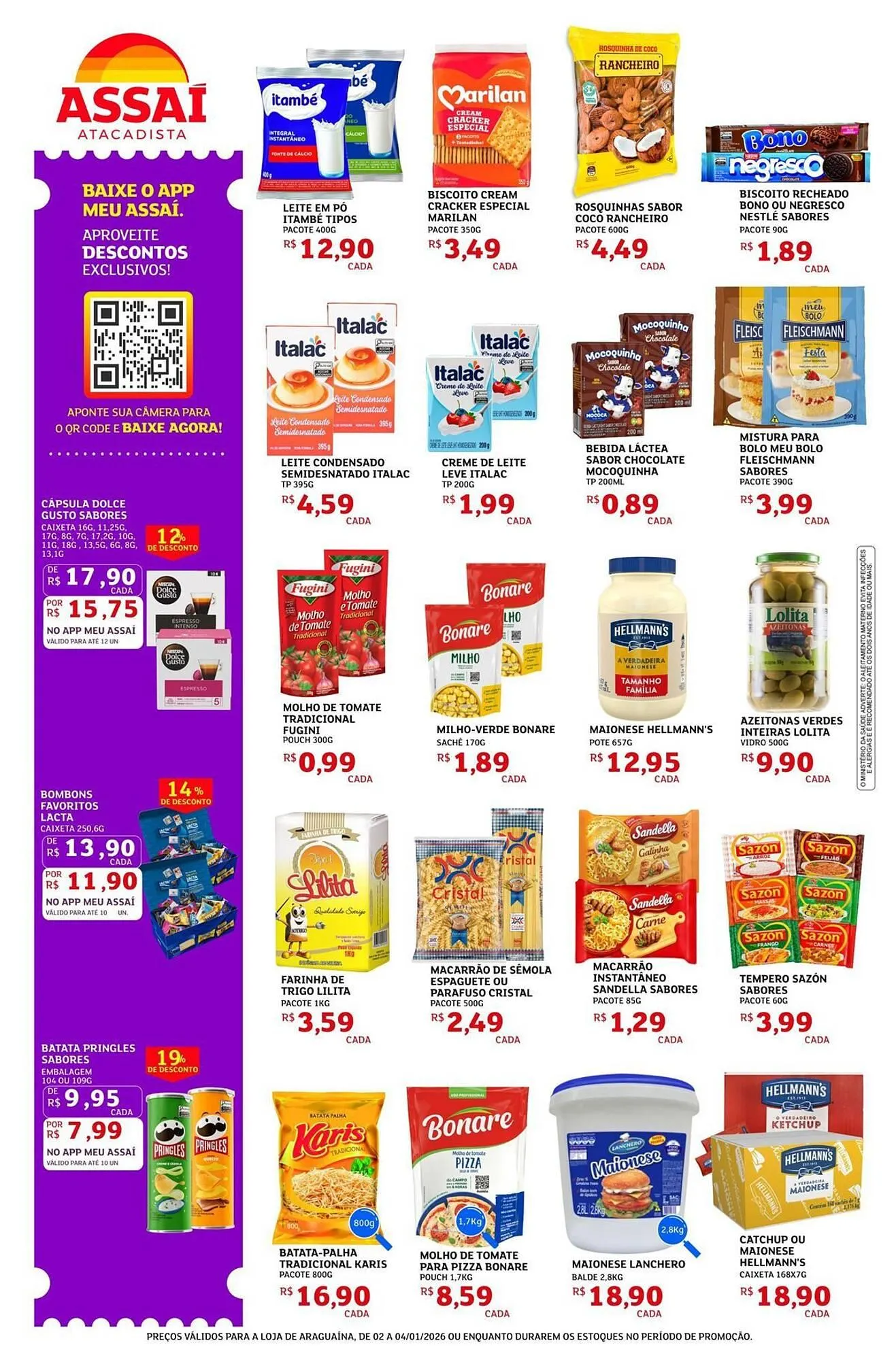 Encarte de Encarte Assaí Atacadista 2 de janeiro até 4 de janeiro 2026 - Pagina 2